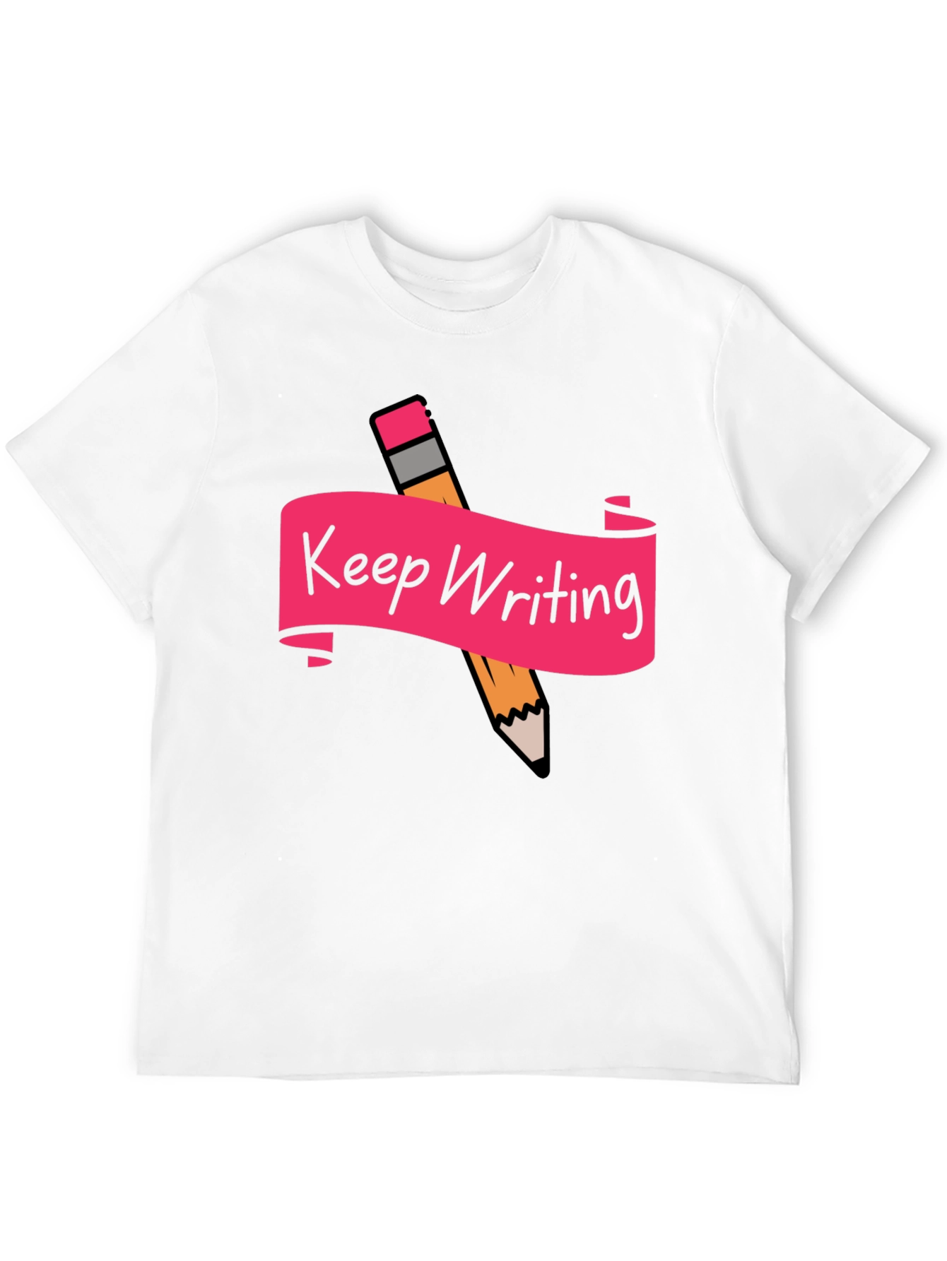 Keep Writing Graphic T-Shirt