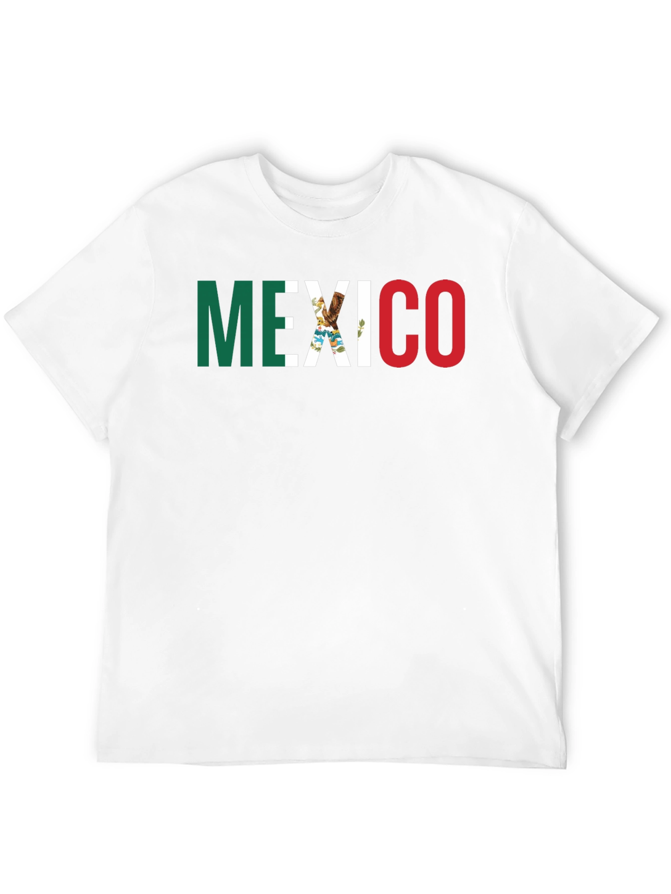 Mexico Flag Graphic T-Shirt - Patriotic Pride