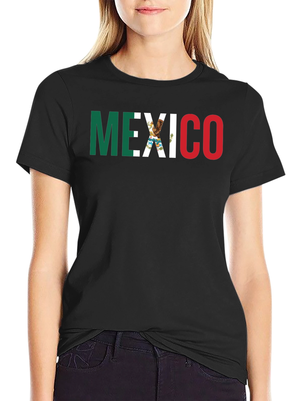 Mexico Flag Graphic T-Shirt - Patriotic Pride