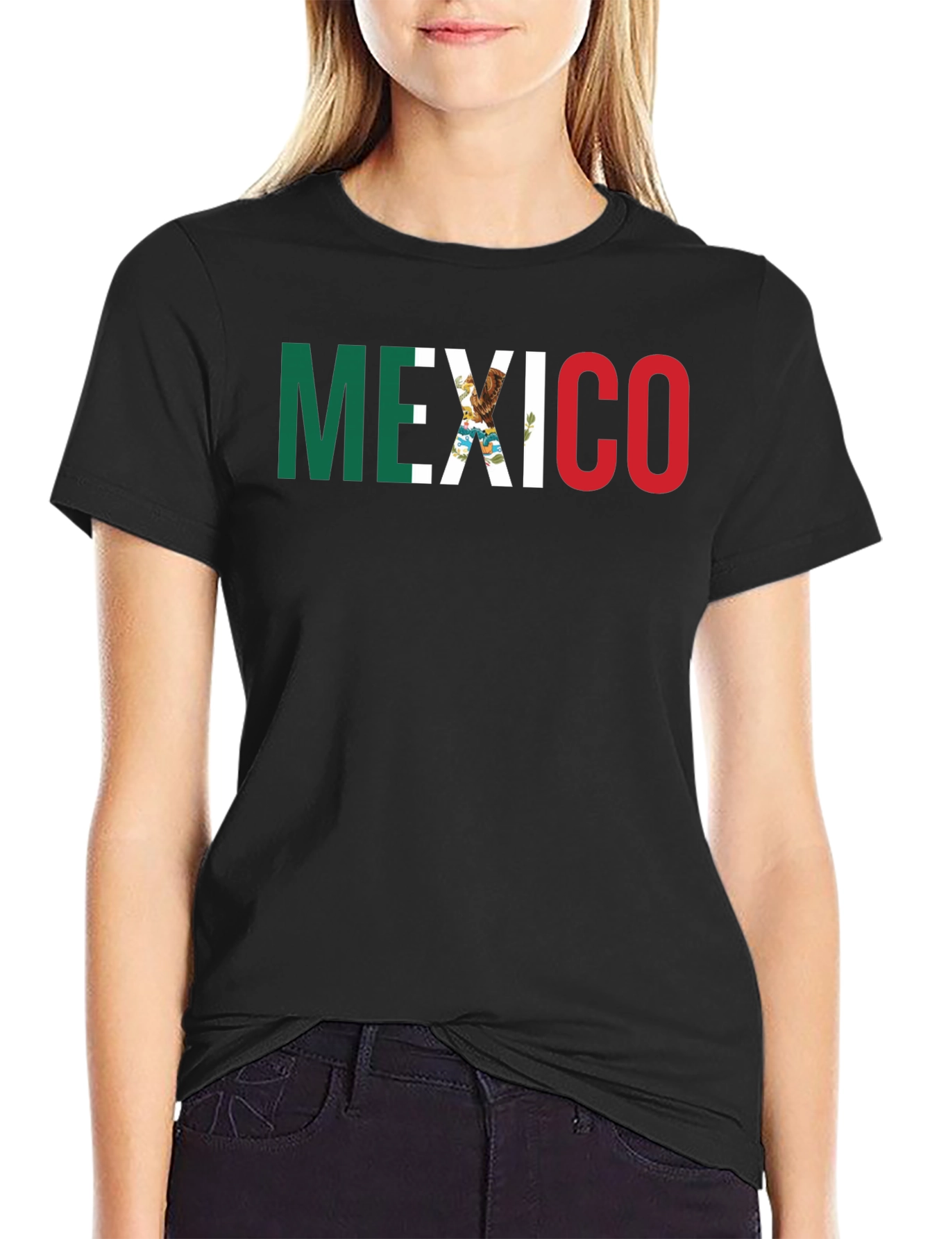Mexico Flag Graphic T-Shirt - Patriotic Pride
