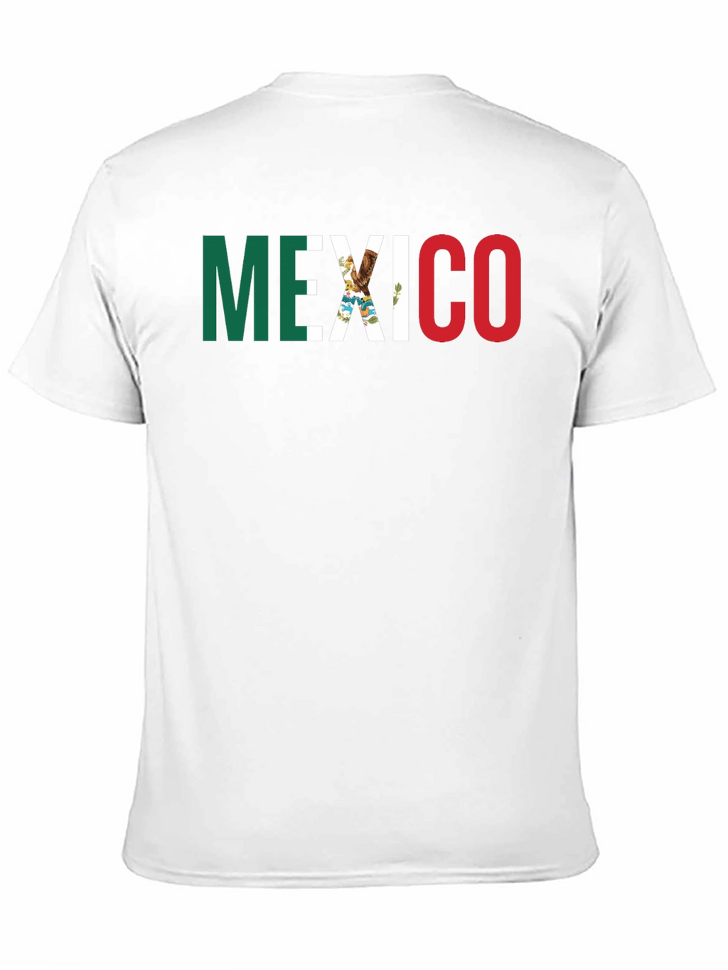 Mexico Flag Graphic T-Shirt - Patriotic Pride