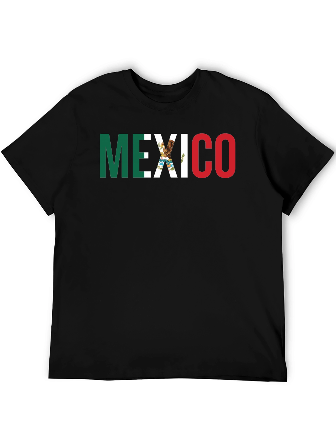 Mexico Flag Graphic T-Shirt - Patriotic Pride