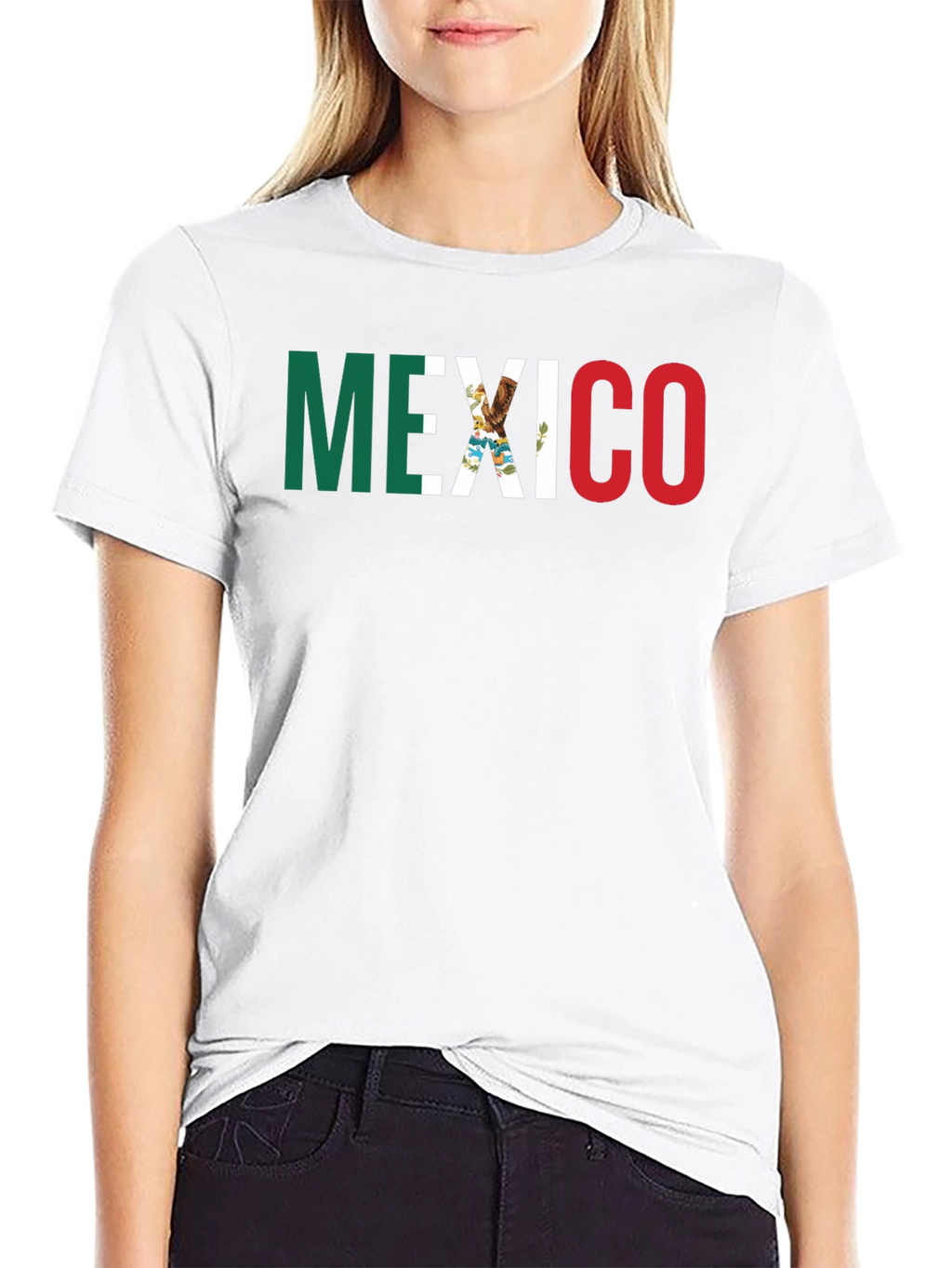 Mexico Flag Graphic T-Shirt - Patriotic Pride