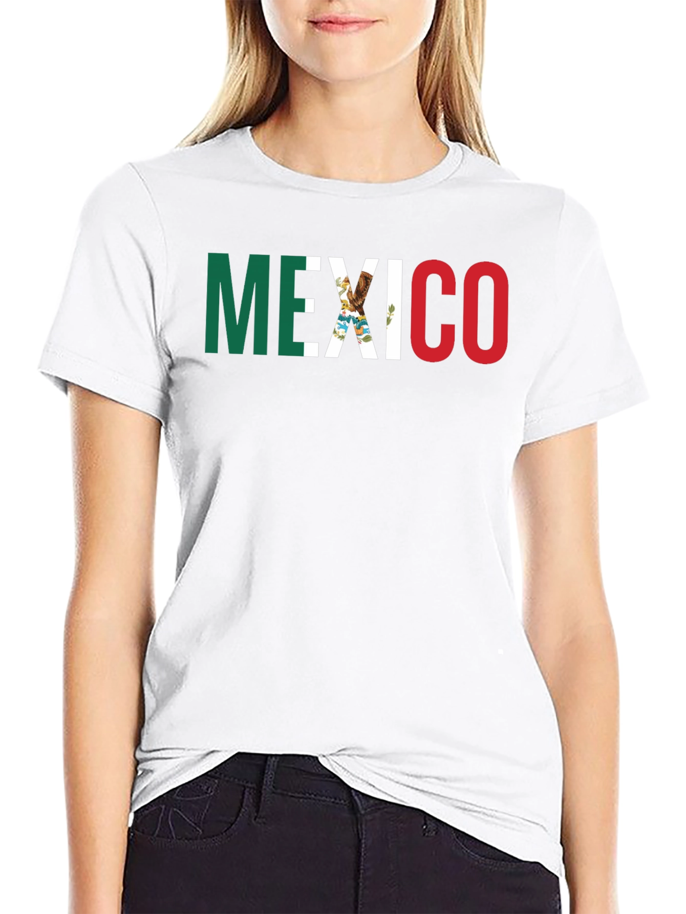 Mexico Flag Graphic T-Shirt - Patriotic Pride