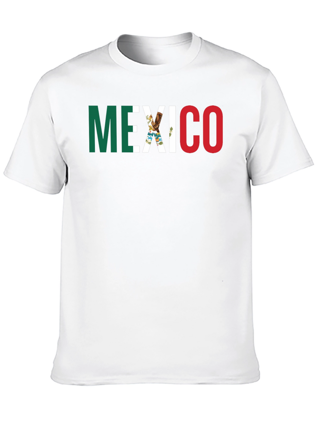 Mexico Flag Graphic T-Shirt - Patriotic Pride
