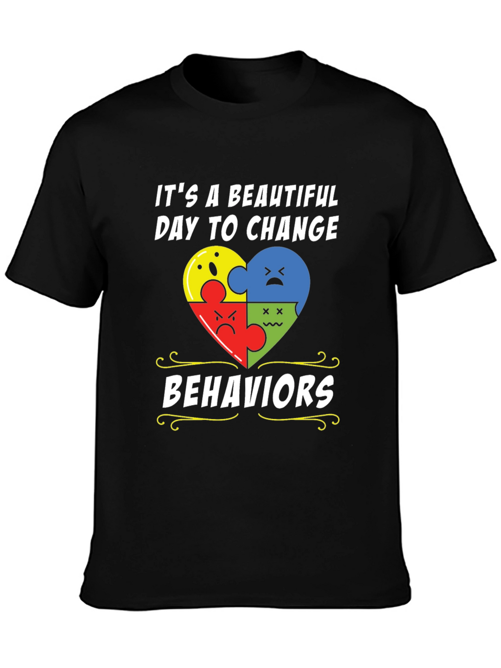 Change Behaviors T-Shirt: Autism Awareness