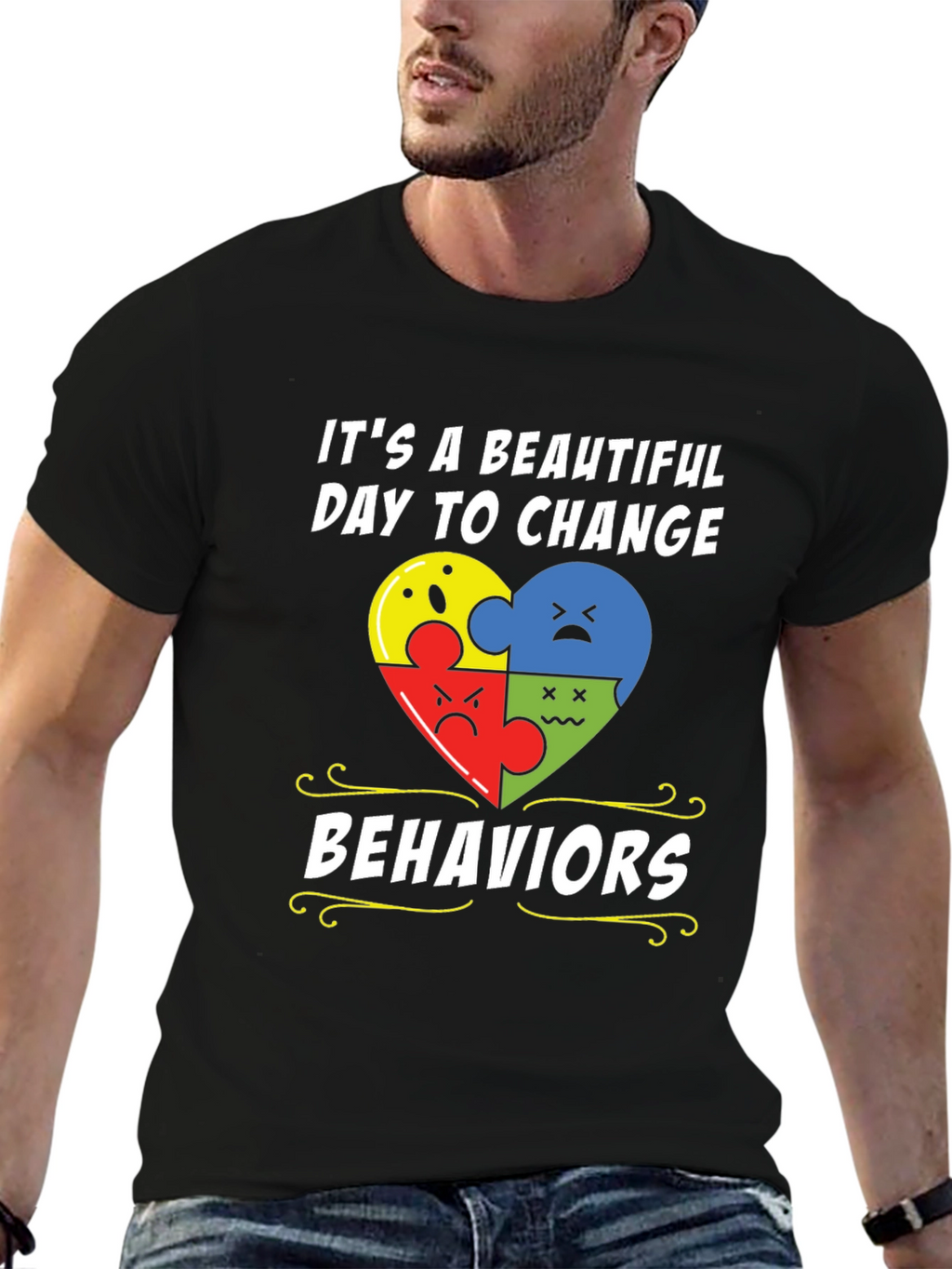 Change Behaviors T-Shirt: Autism Awareness