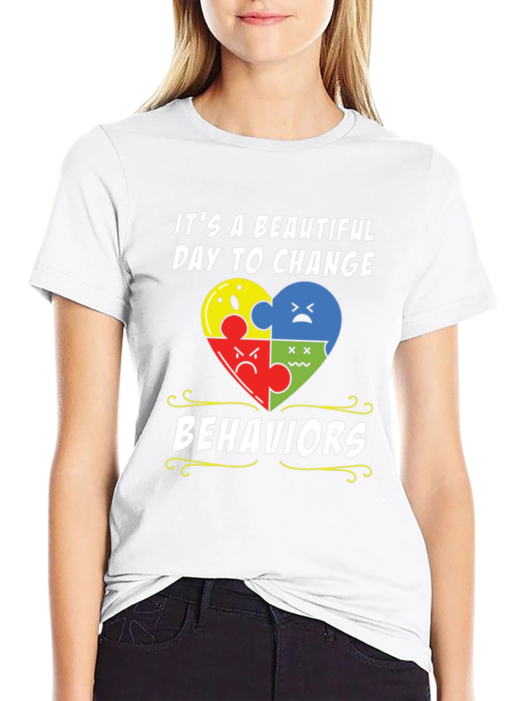 Change Behaviors T-Shirt: Autism Awareness