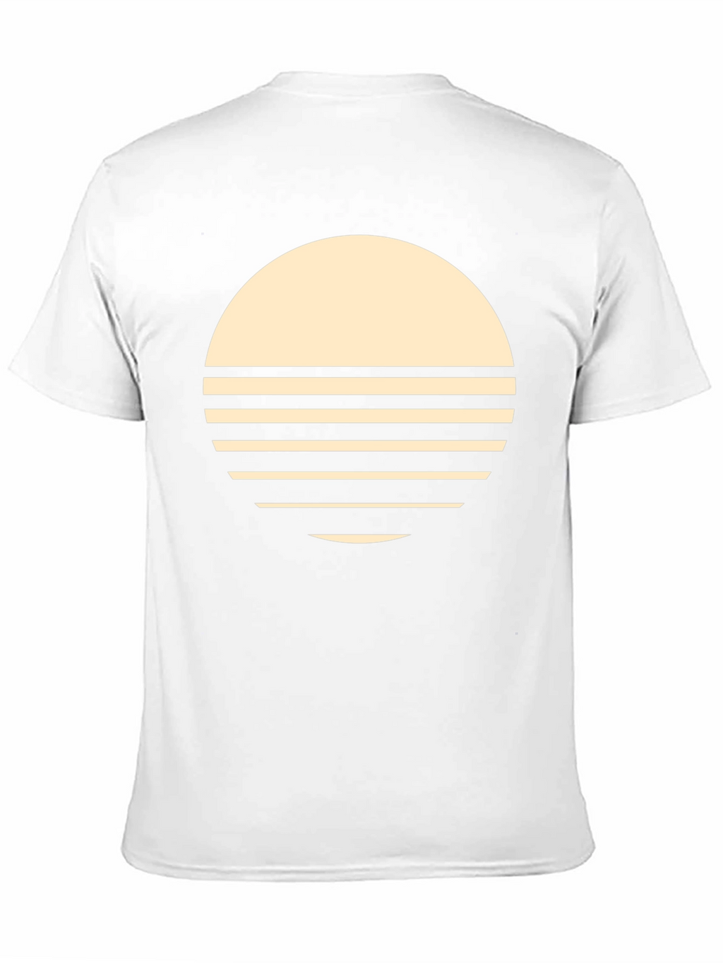 Retro Sunset Graphic Tee - Stylish Black T-Shirt