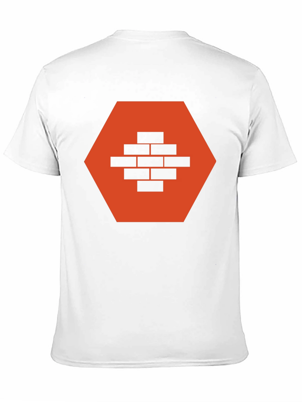 Brick Wall Graphic Tee - Mens Casual T-Shirt