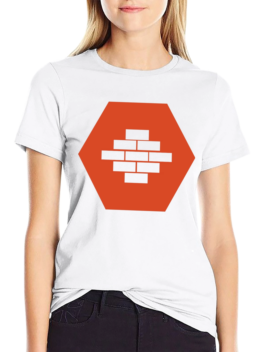 Brick Wall Graphic Tee - Mens Casual T-Shirt