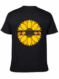 Hello Autumn Sunflower Graphic Tee