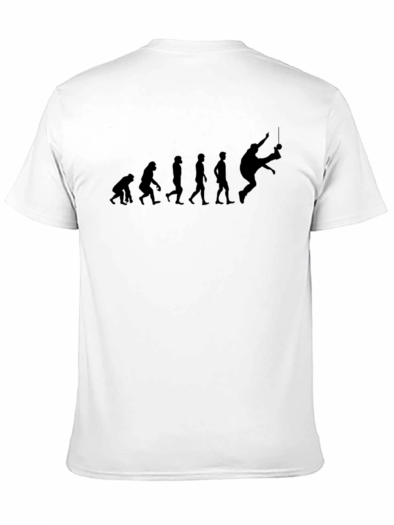 Evolution of Kick Ups Black T-Shirt