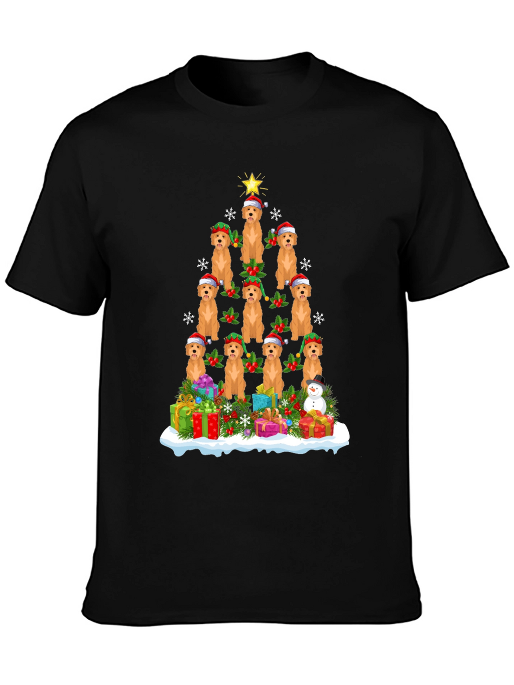 Dog Christmas Tree T-Shirt