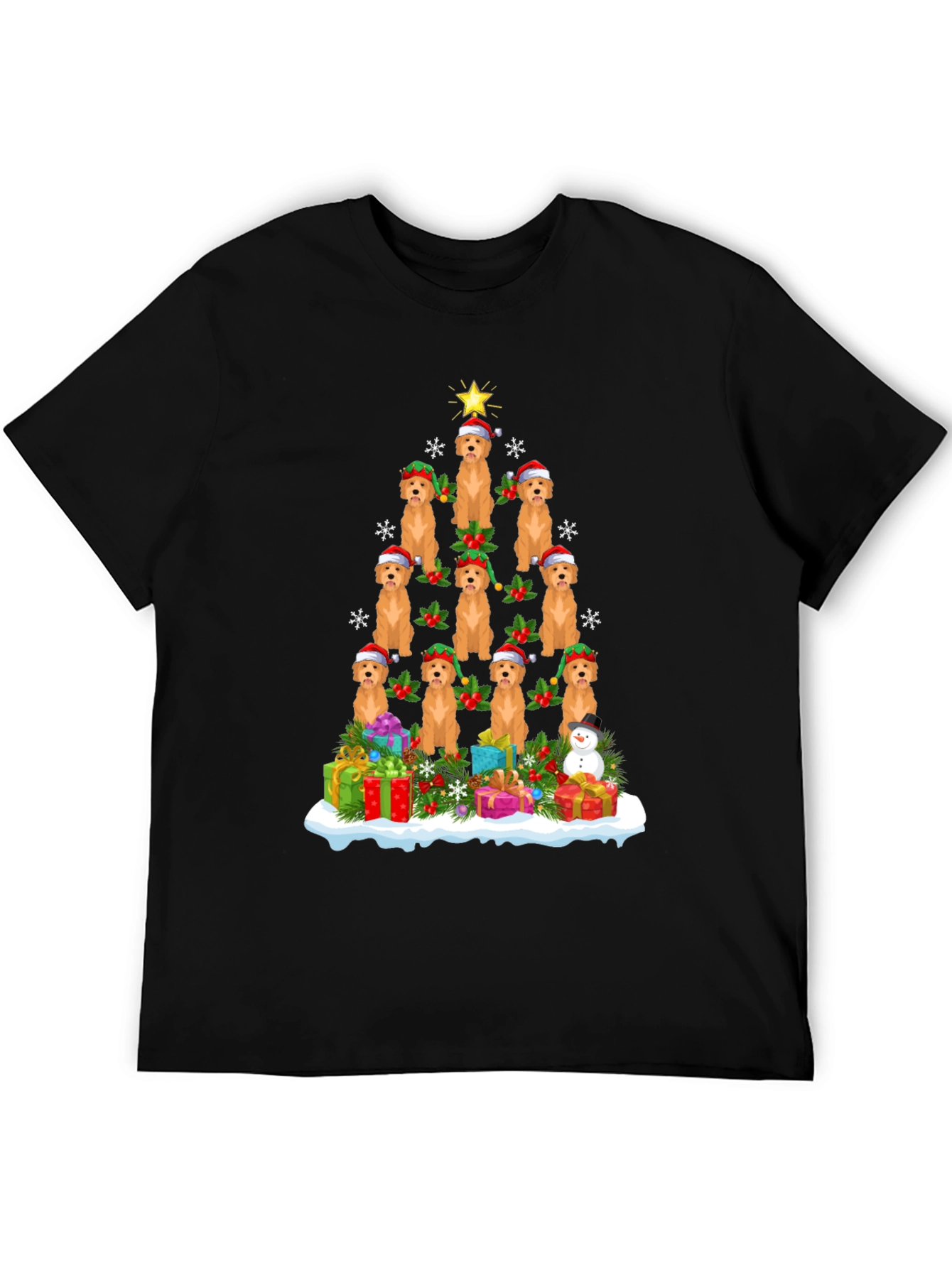 Dog Christmas Tree T-Shirt