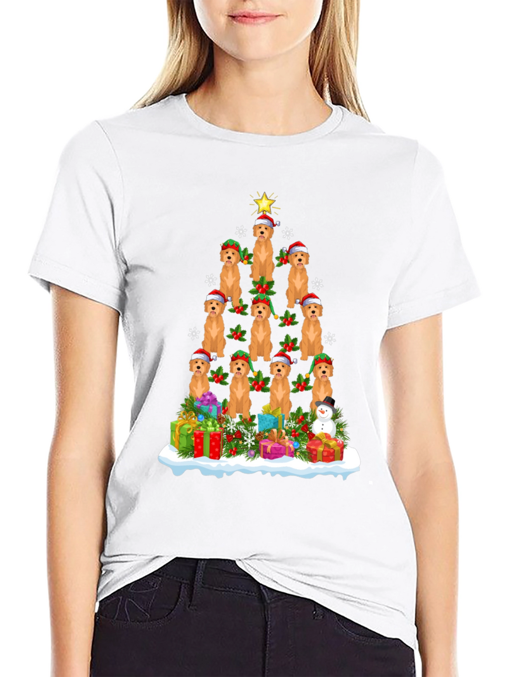 Dog Christmas Tree T-Shirt