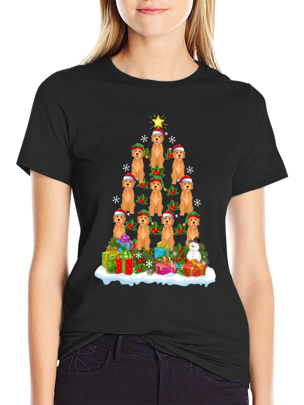 Dog Christmas Tree T-Shirt