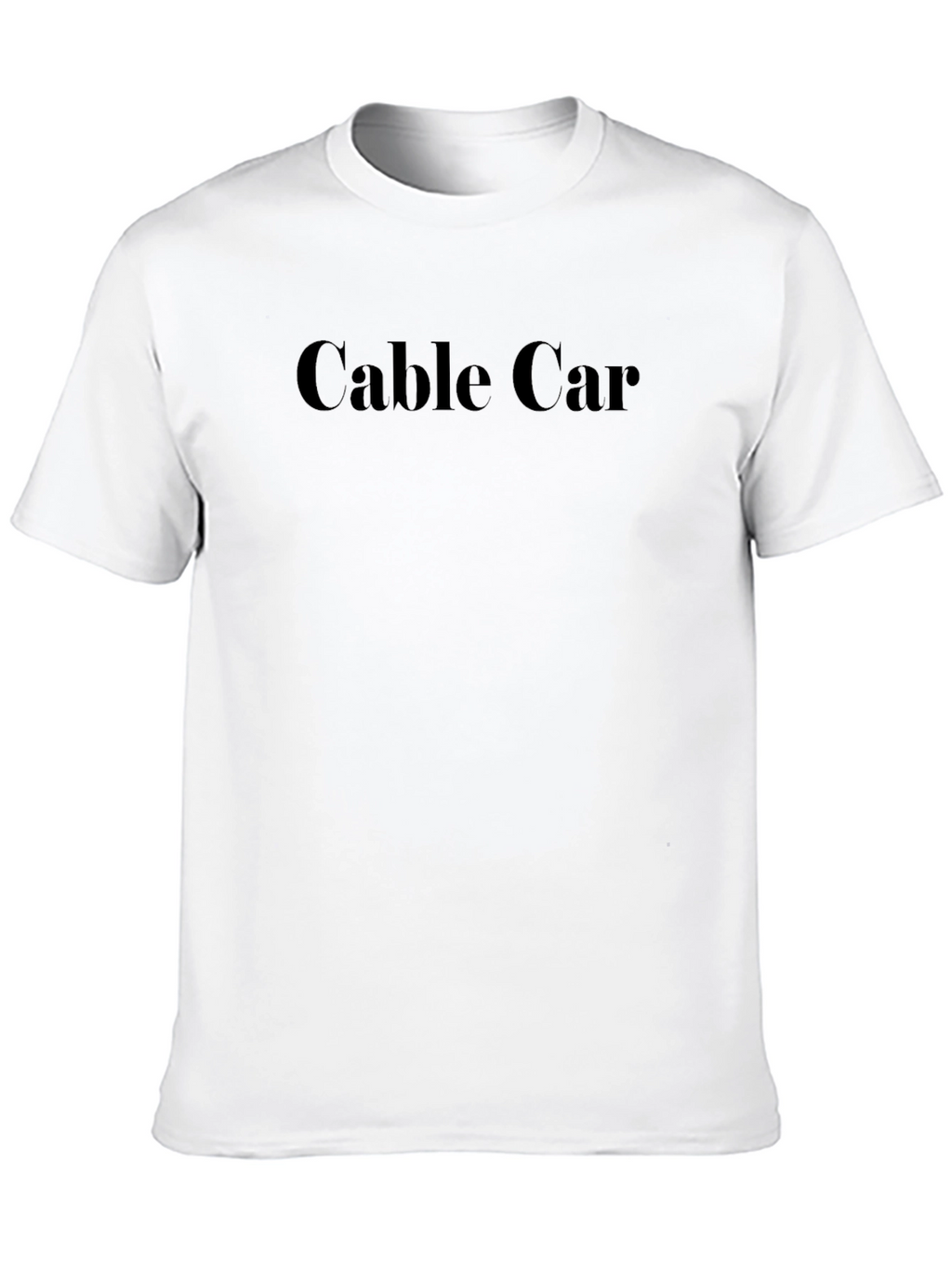 Cable Car Graphic T-Shirt - Classic Style