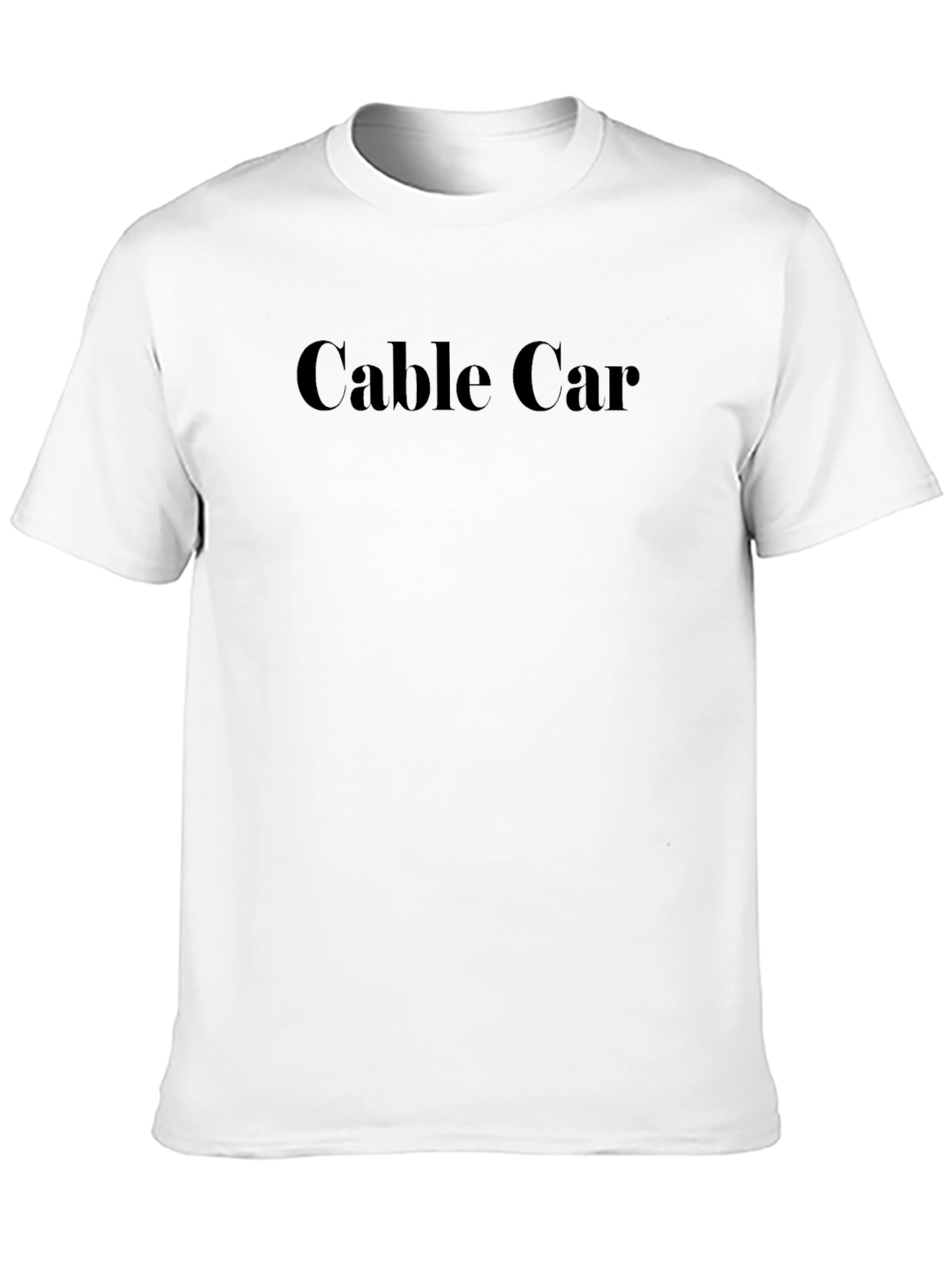Cable Car Graphic T-Shirt - Classic Style