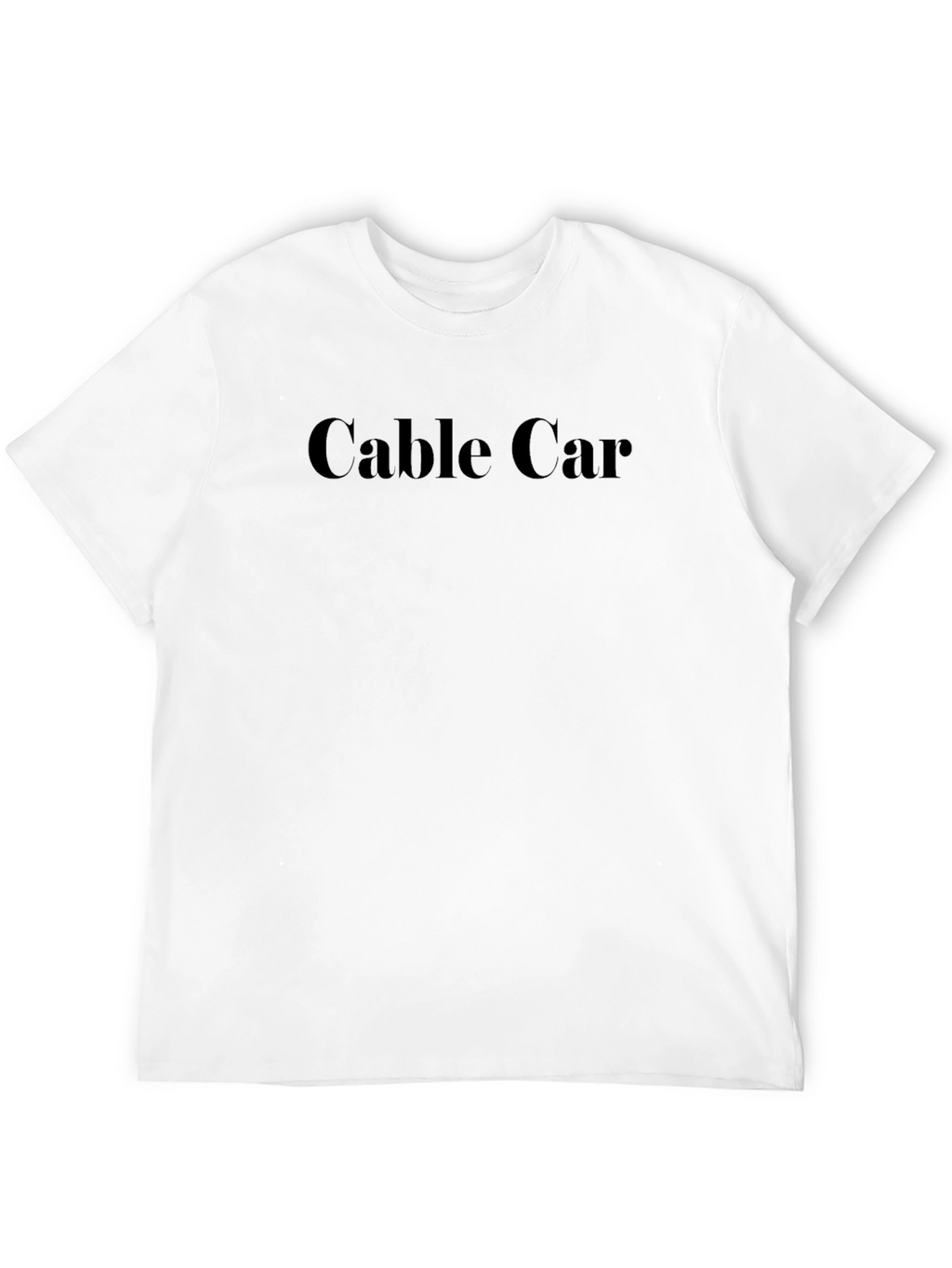 Cable Car Graphic T-Shirt - Classic Style