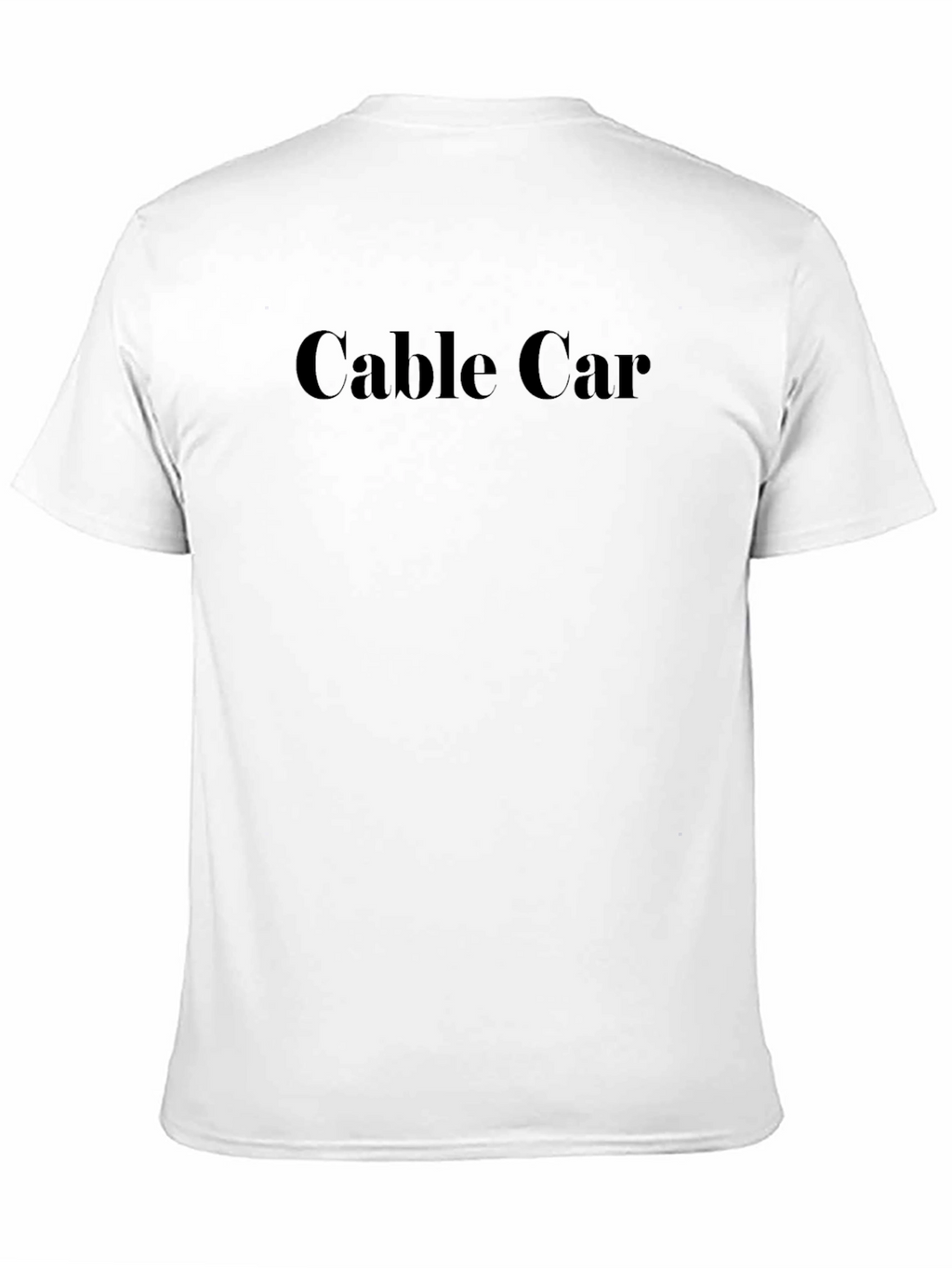 Cable Car Graphic T-Shirt - Classic Style