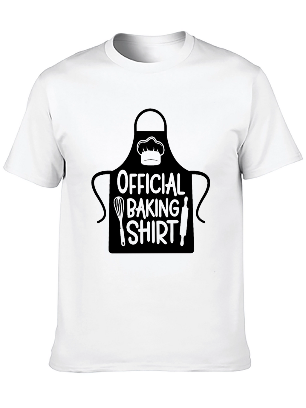Official Baking Shirt - Funny Chef Apron T-Shirt