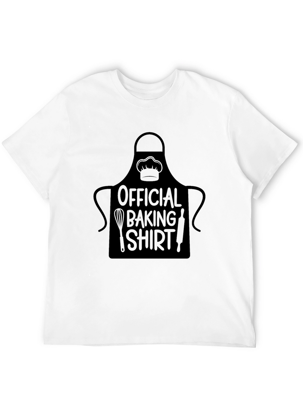 Official Baking Shirt - Funny Chef Apron T-Shirt
