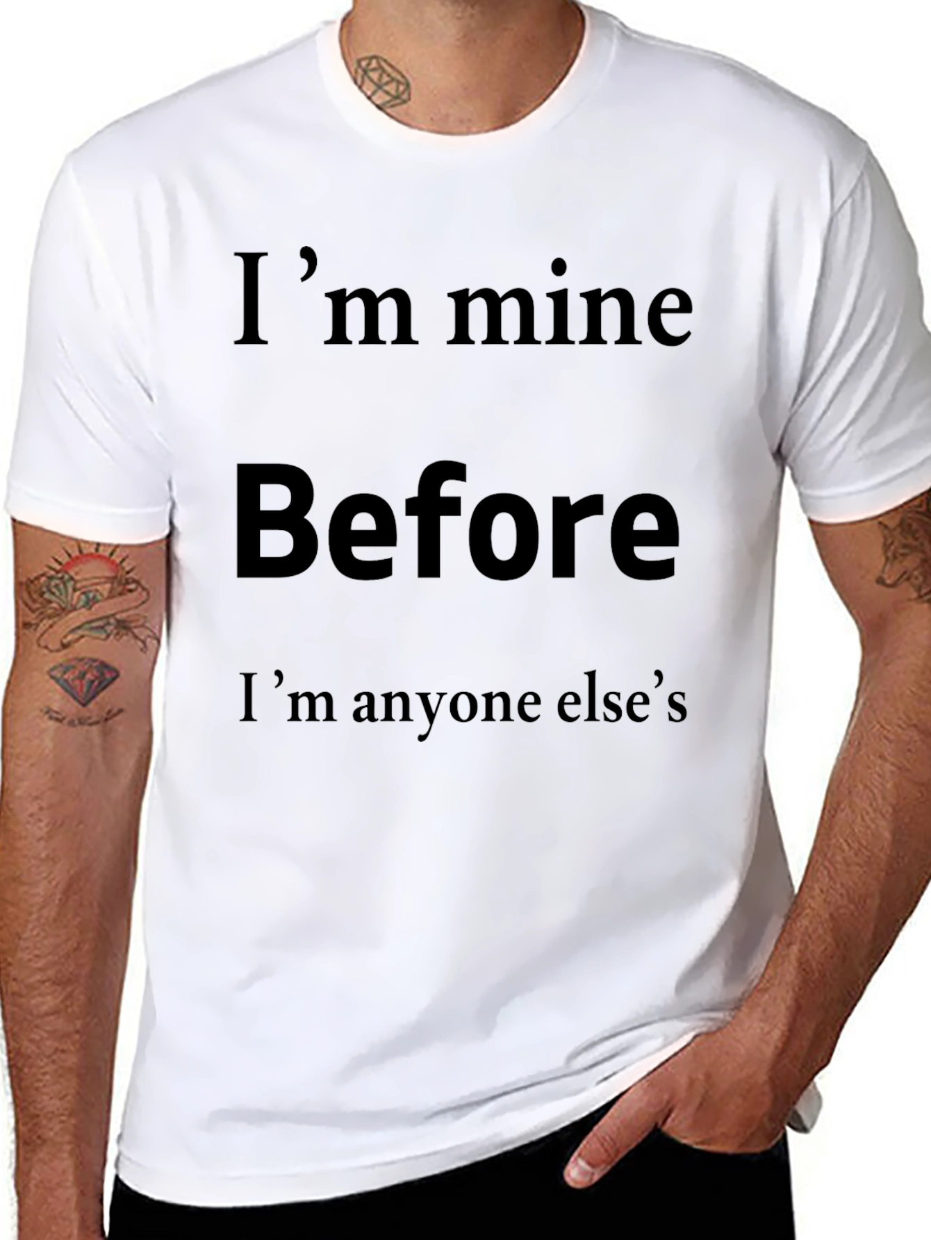 Im Mine Before Anyone Elses Graphic T-Shirt