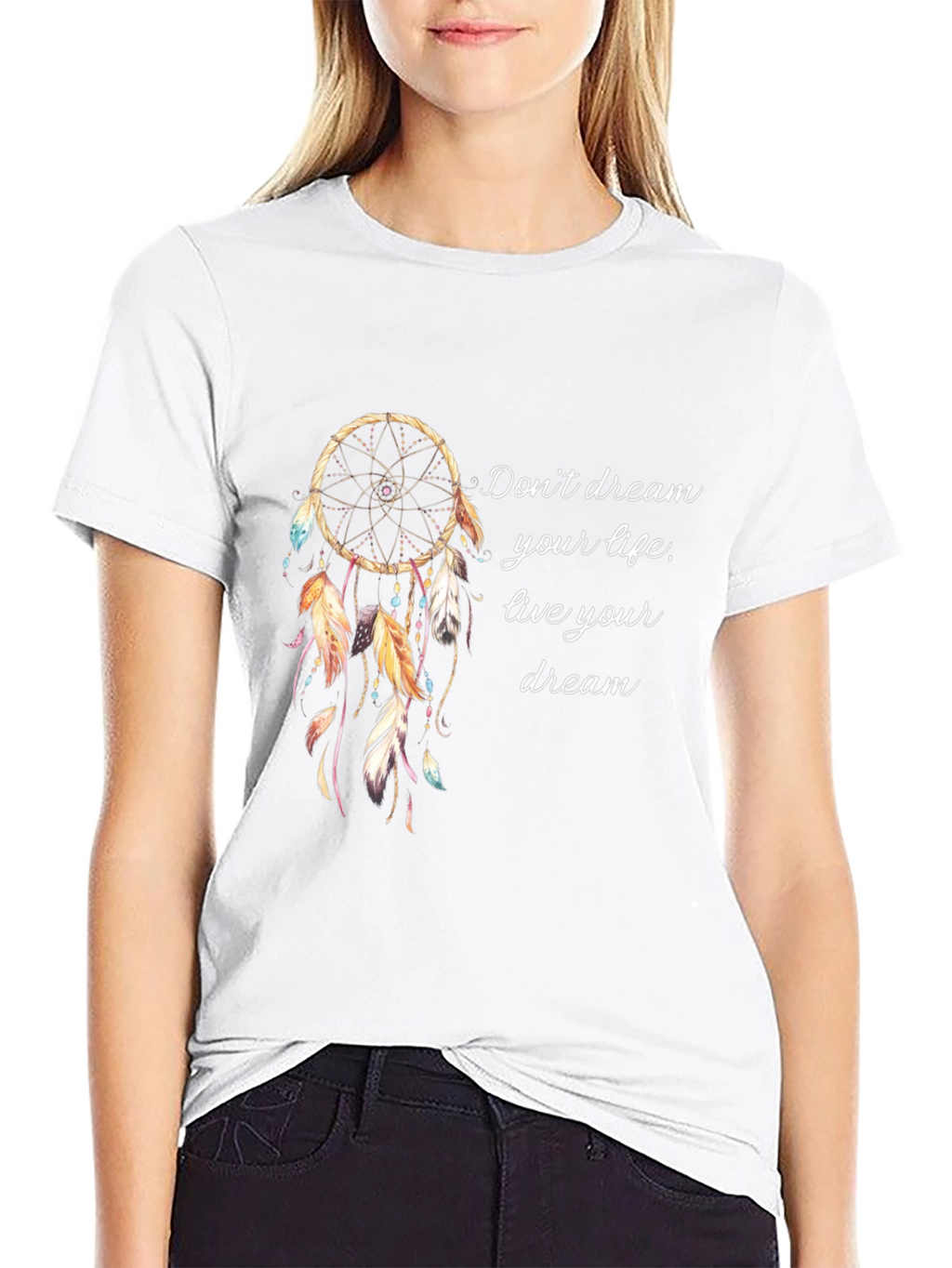 Dreamcatcher Graphic Tee - Live Your Dream