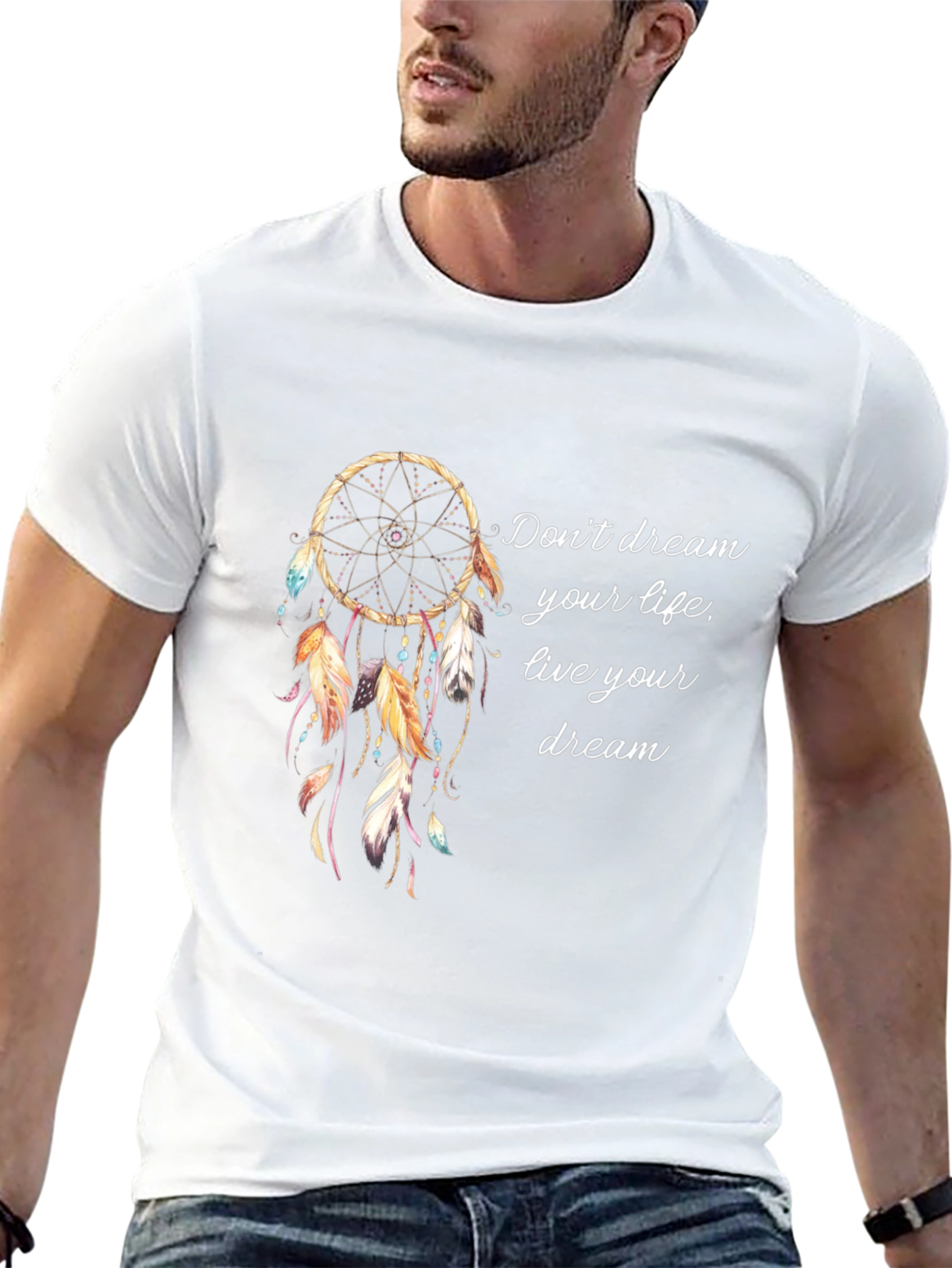 Dreamcatcher Graphic Tee - Live Your Dream