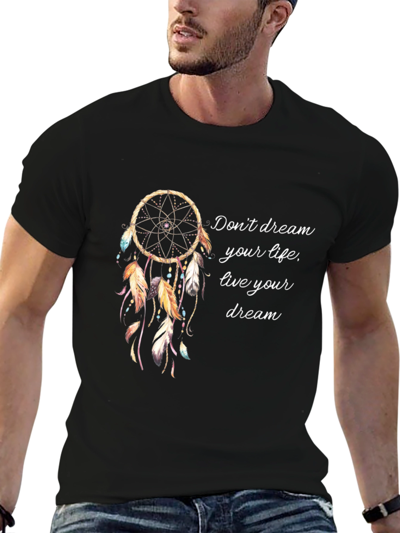 Dreamcatcher Graphic Tee - Live Your Dream