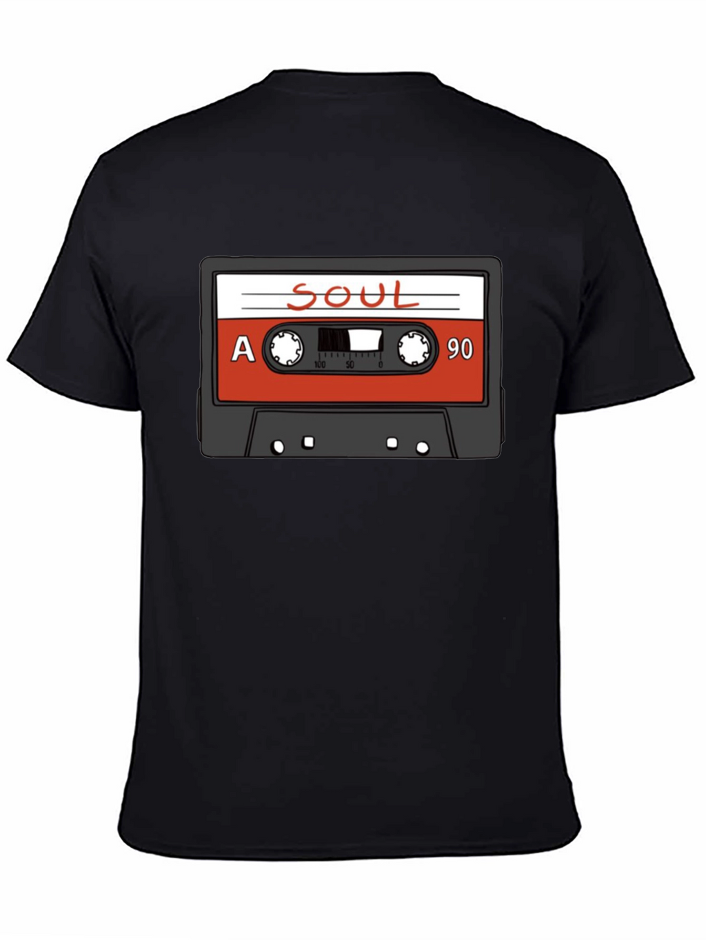 Soul Cassette Tape Graphic T-Shirt - Retro Music Tee