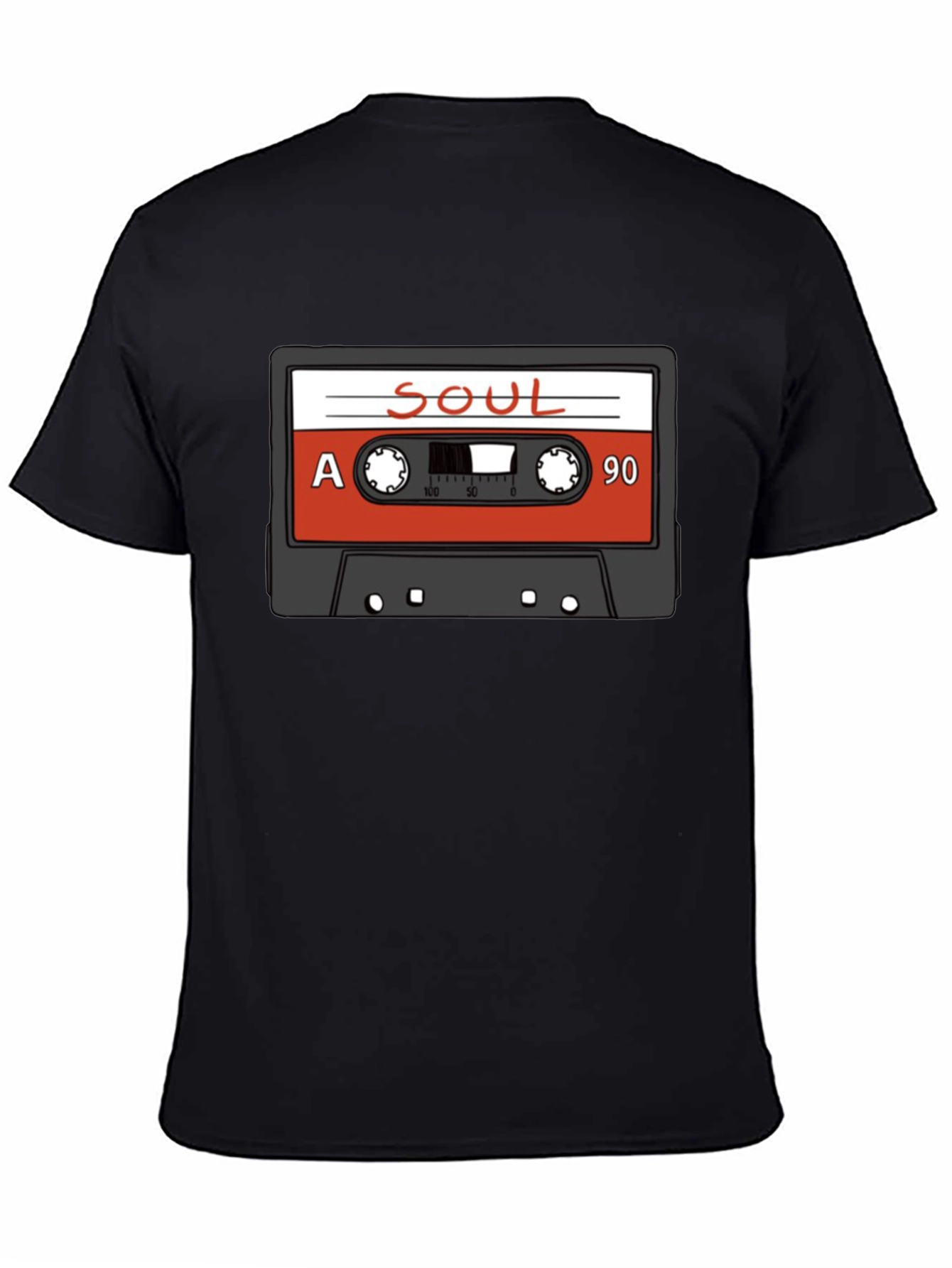 Soul Cassette Tape Graphic T-Shirt - Retro Music Tee