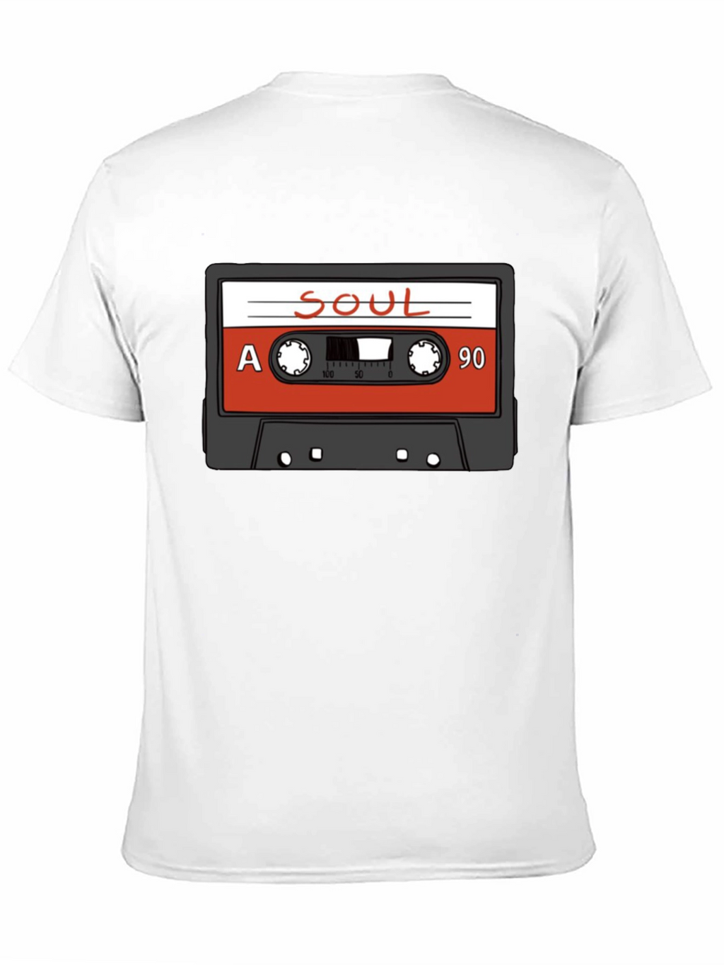 Soul Cassette Tape Graphic T-Shirt - Retro Music Tee