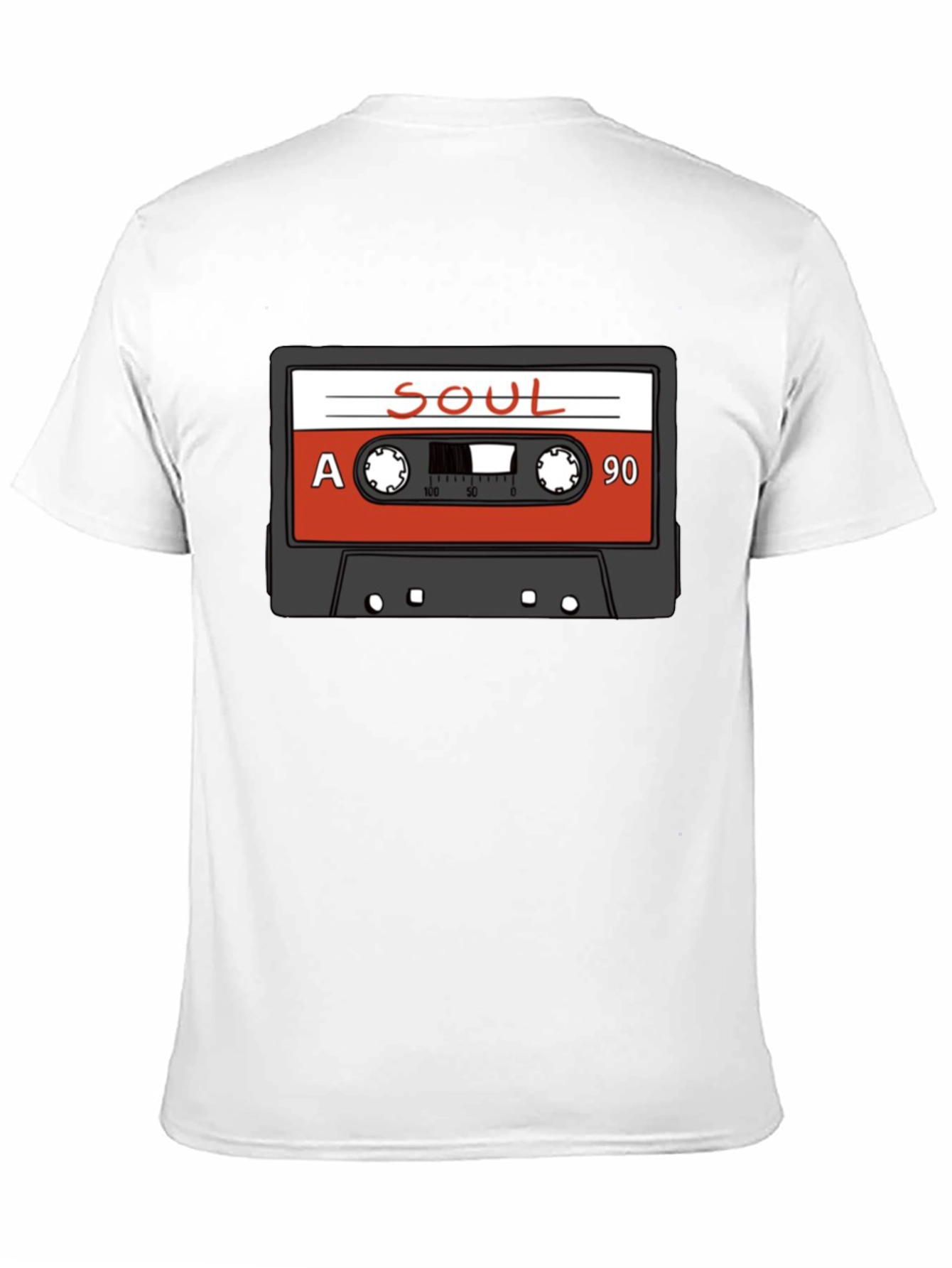 Soul Cassette Tape Graphic T-Shirt - Retro Music Tee