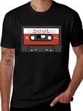 Soul Cassette Tape Graphic T-Shirt - Retro Music Tee