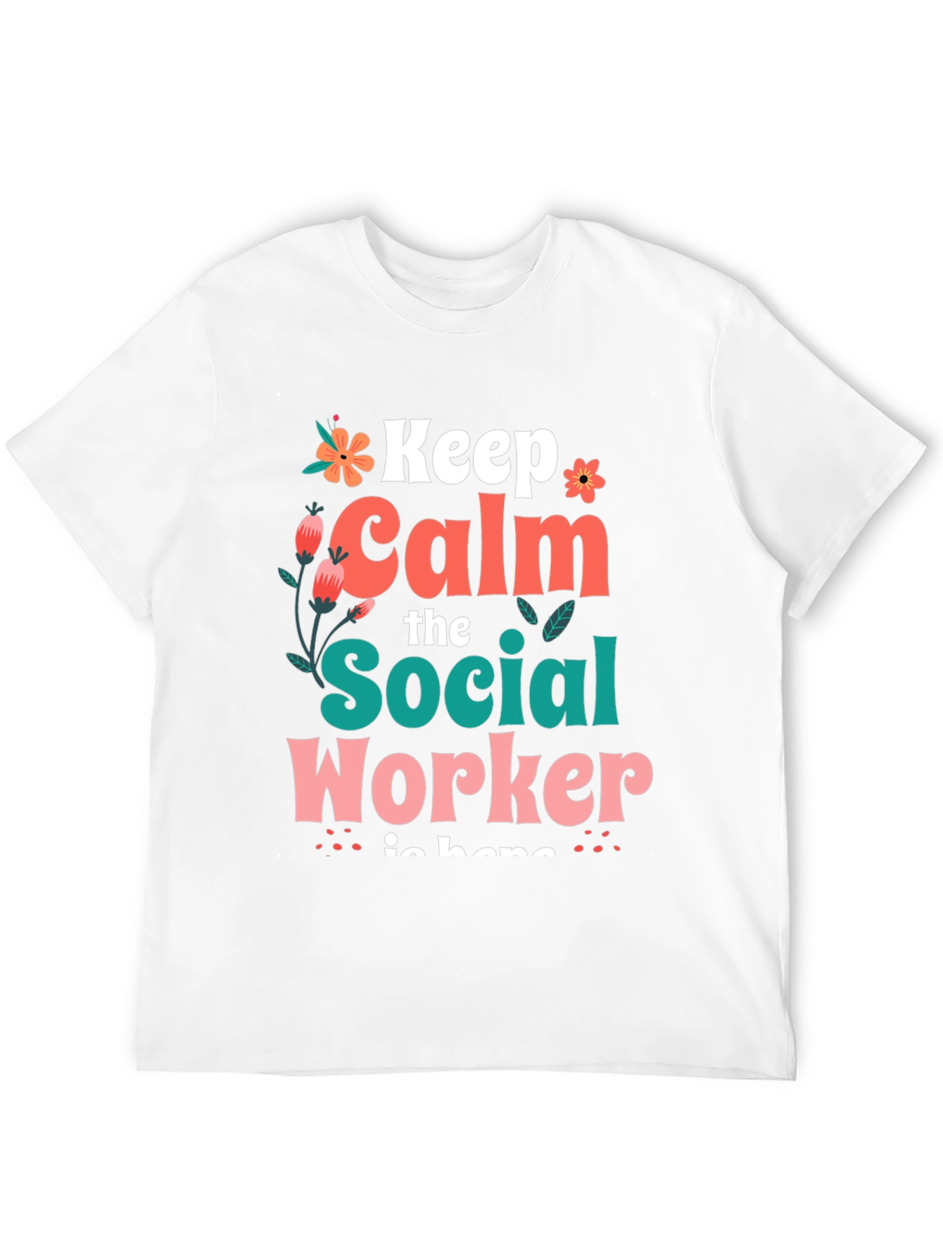 Keep Calm Social Worker T-Shirt - Unisex