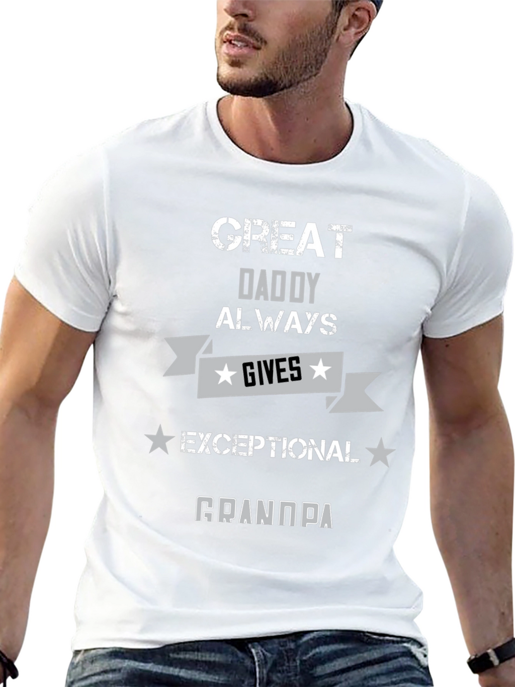 Great Daddy Grandpa Tee Shirt