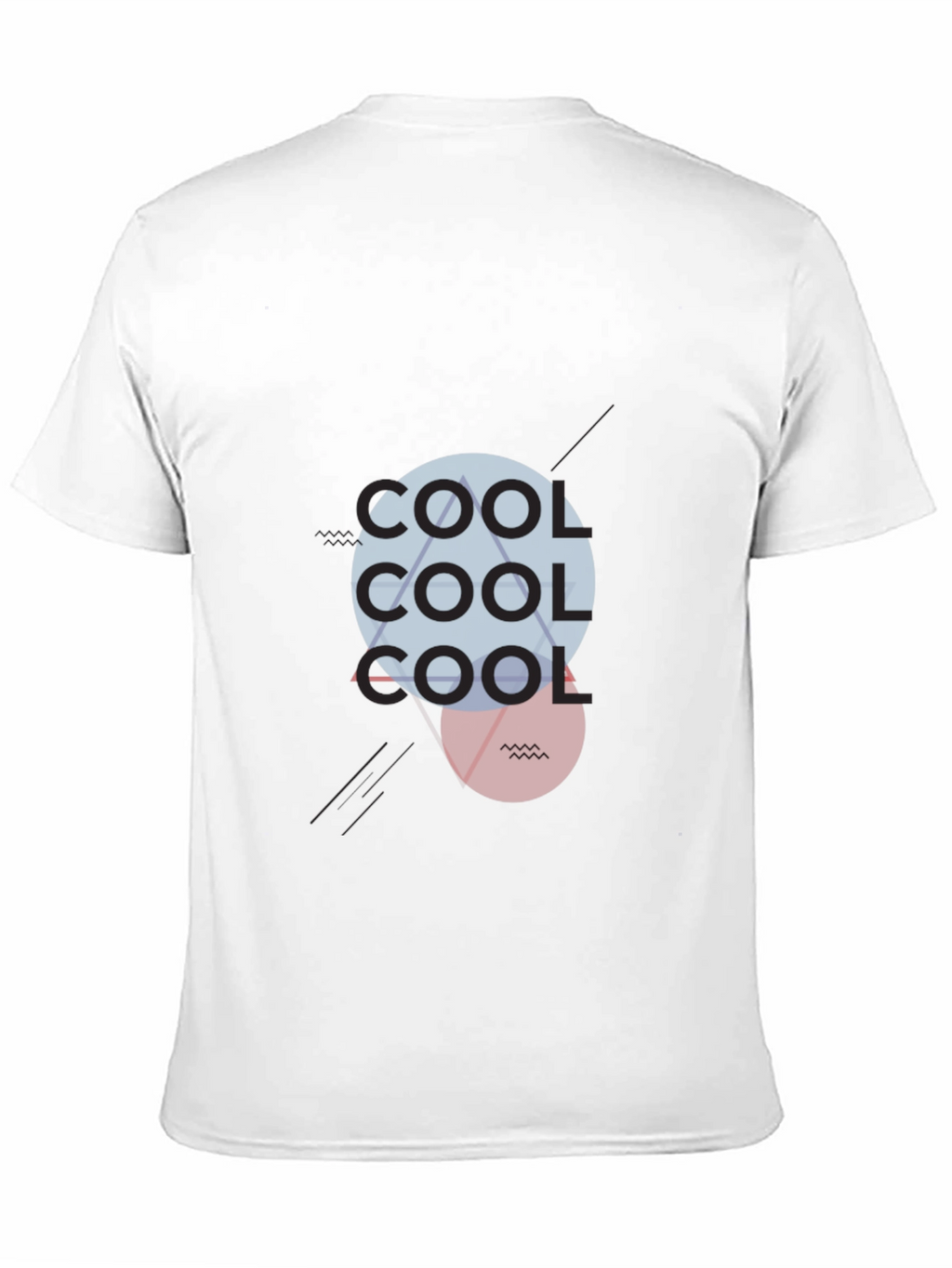 Cool Graphic Print Black Crew Neck T-Shirt