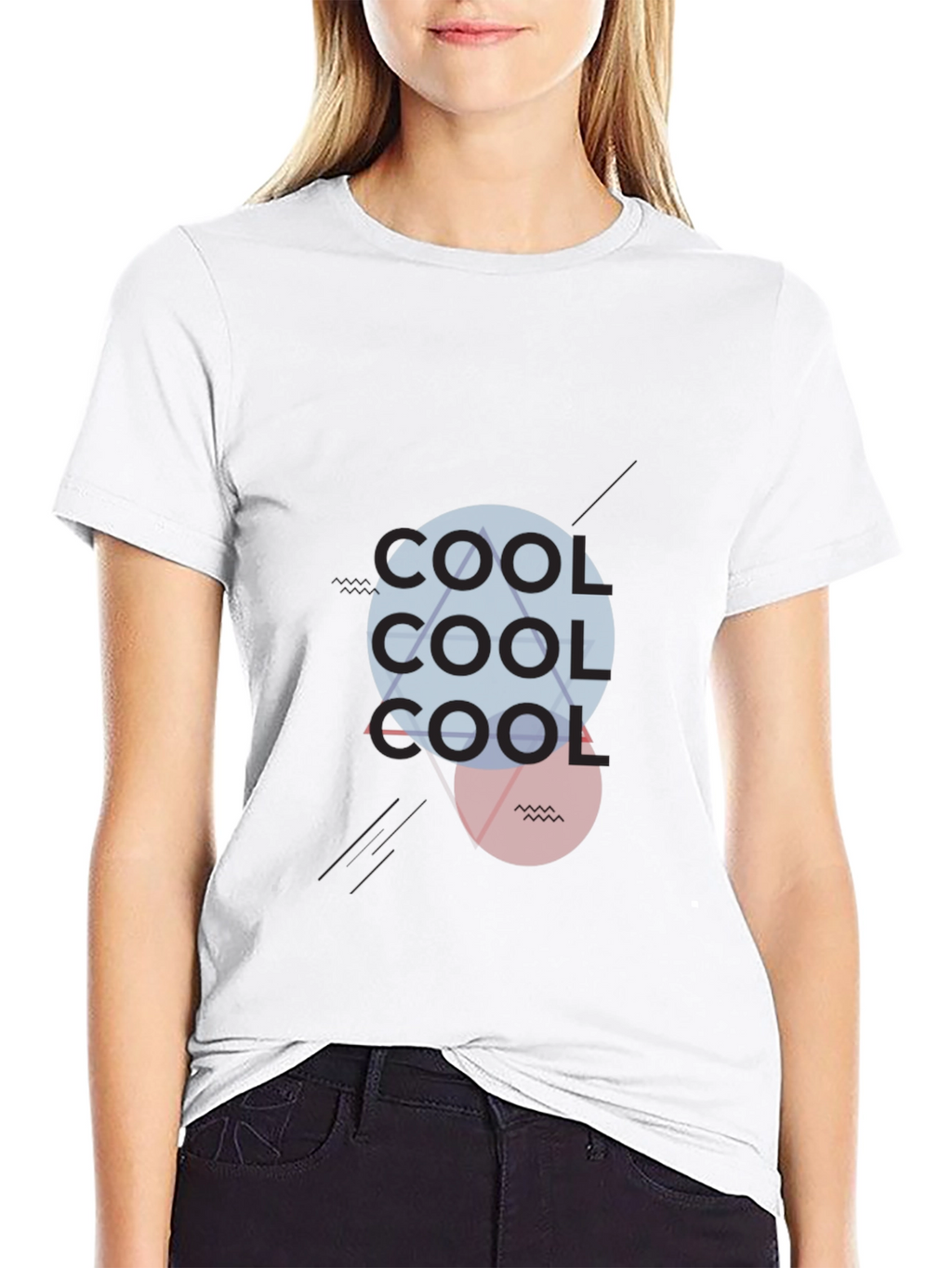 Cool Graphic Print Black Crew Neck T-Shirt