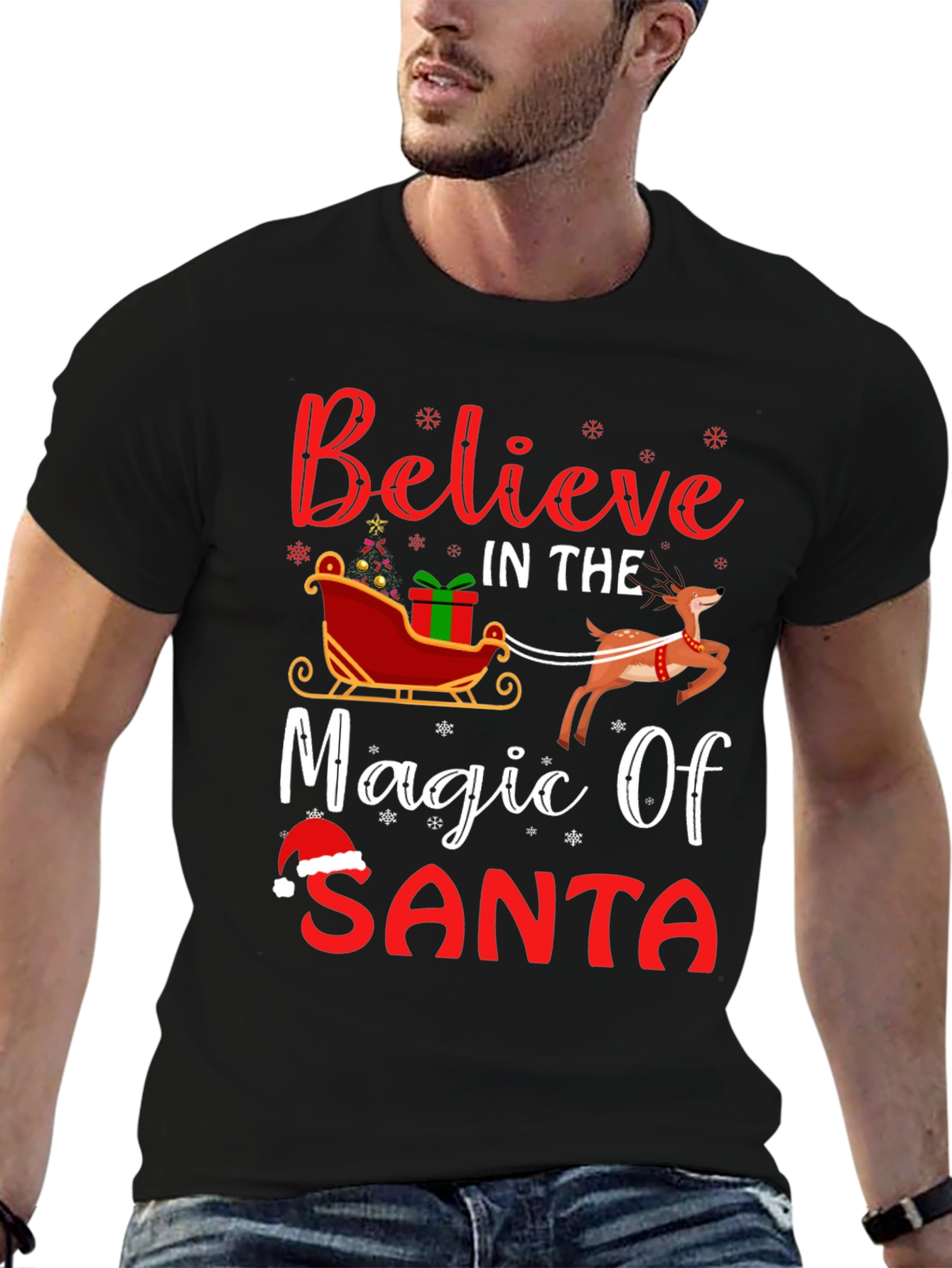 Believe in the Magic of Santa T-Shirt