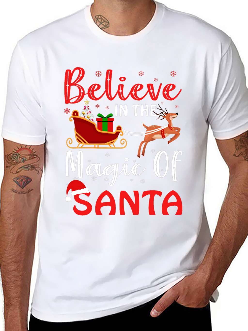 Believe in the Magic of Santa T-Shirt