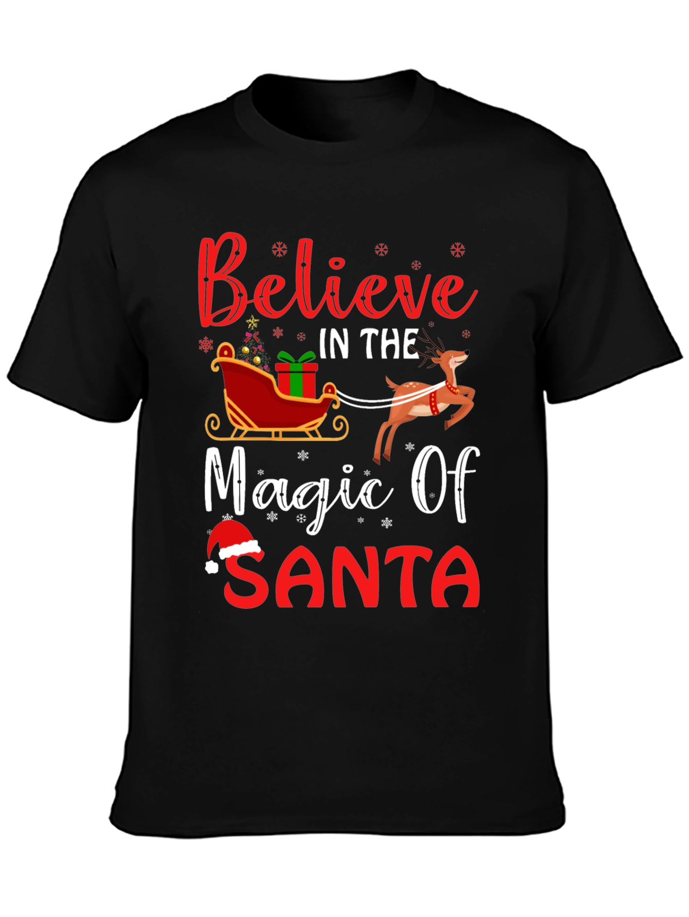 Believe in the Magic of Santa T-Shirt