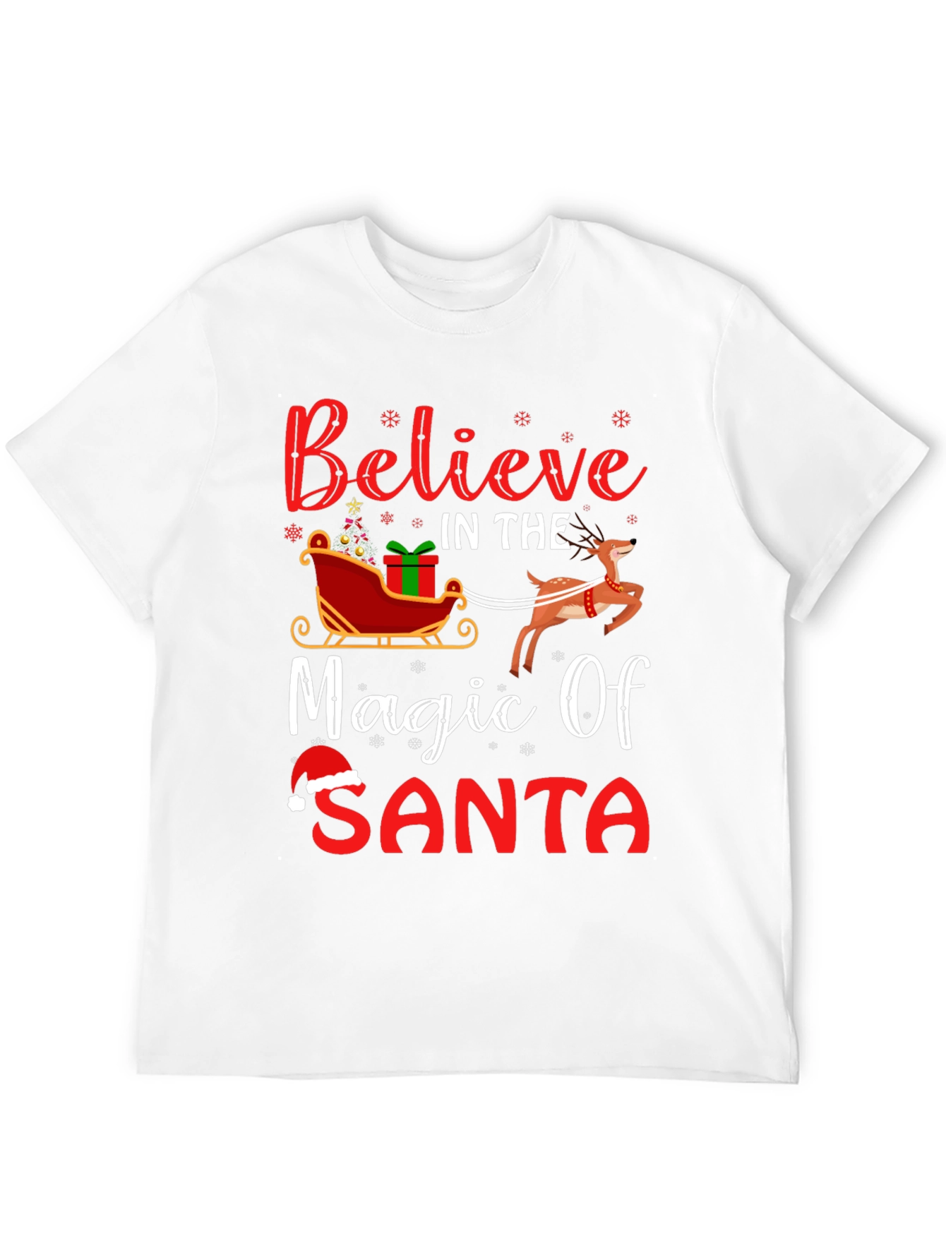 Believe in the Magic of Santa T-Shirt