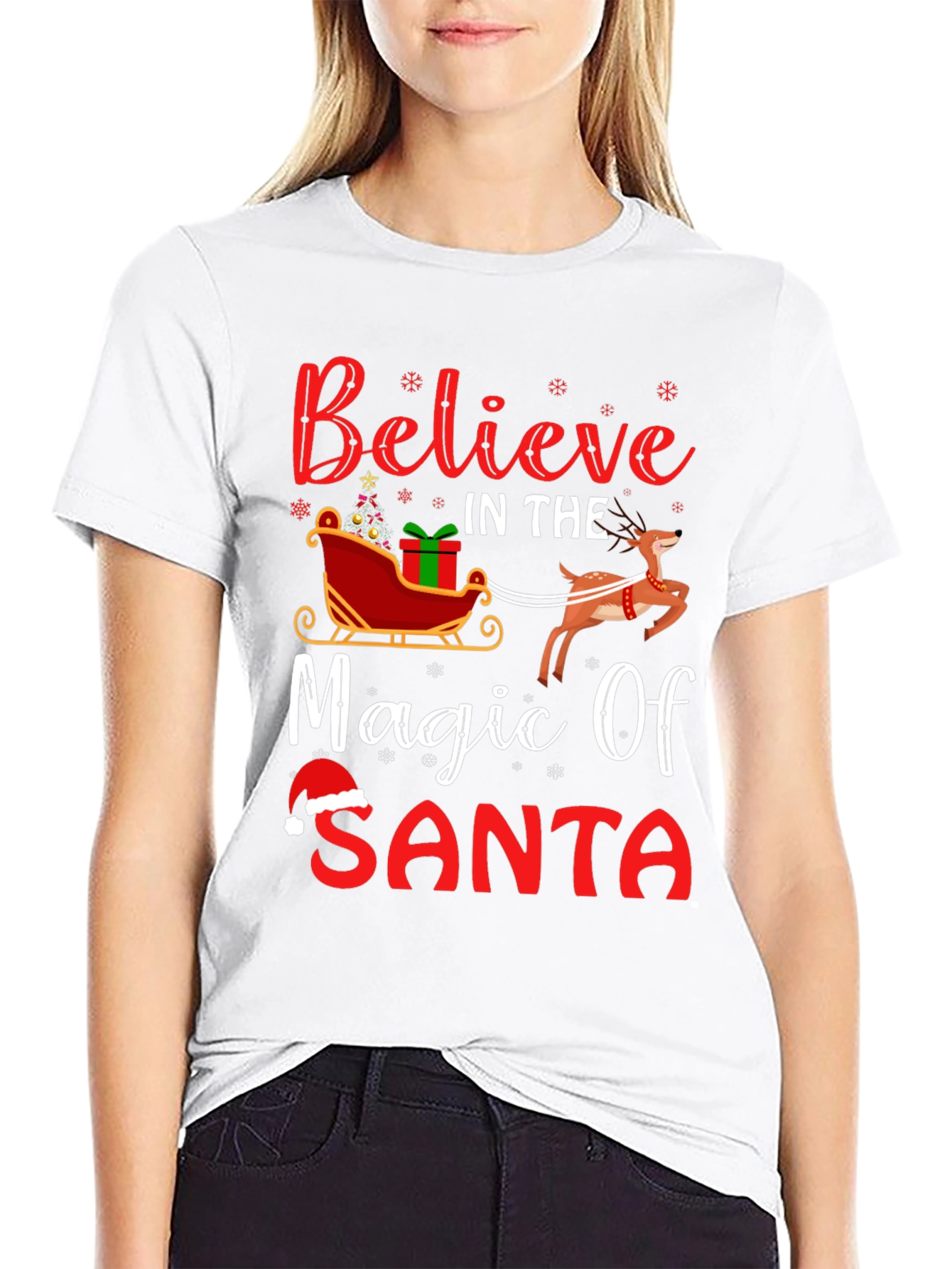 Believe in the Magic of Santa T-Shirt
