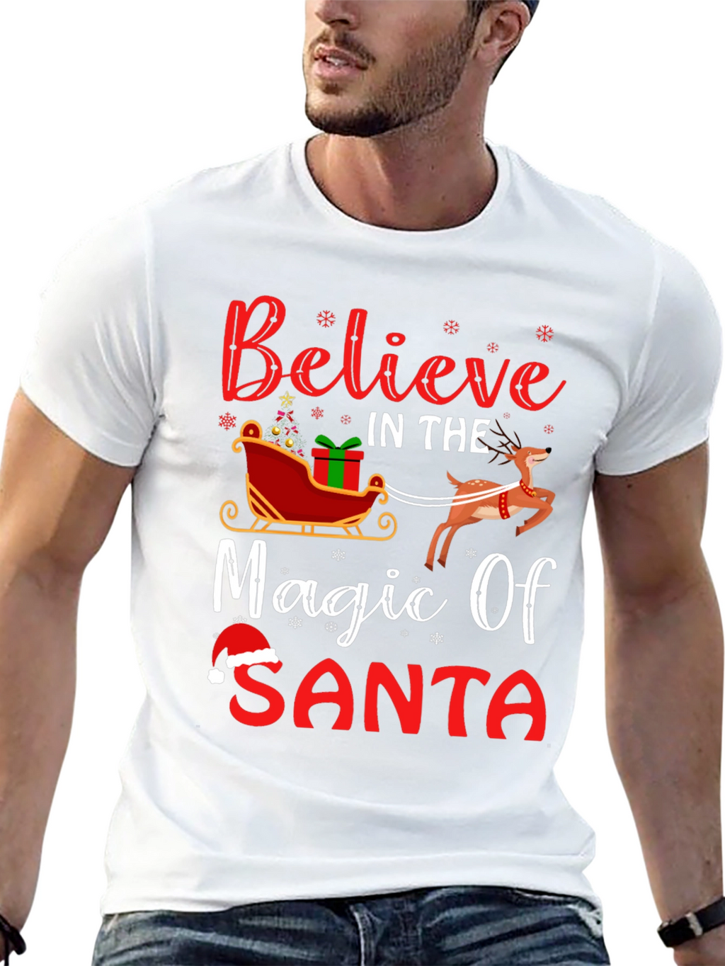 Believe in the Magic of Santa T-Shirt