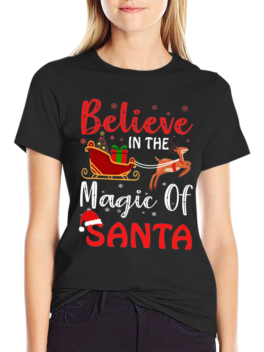Believe in the Magic of Santa T-Shirt