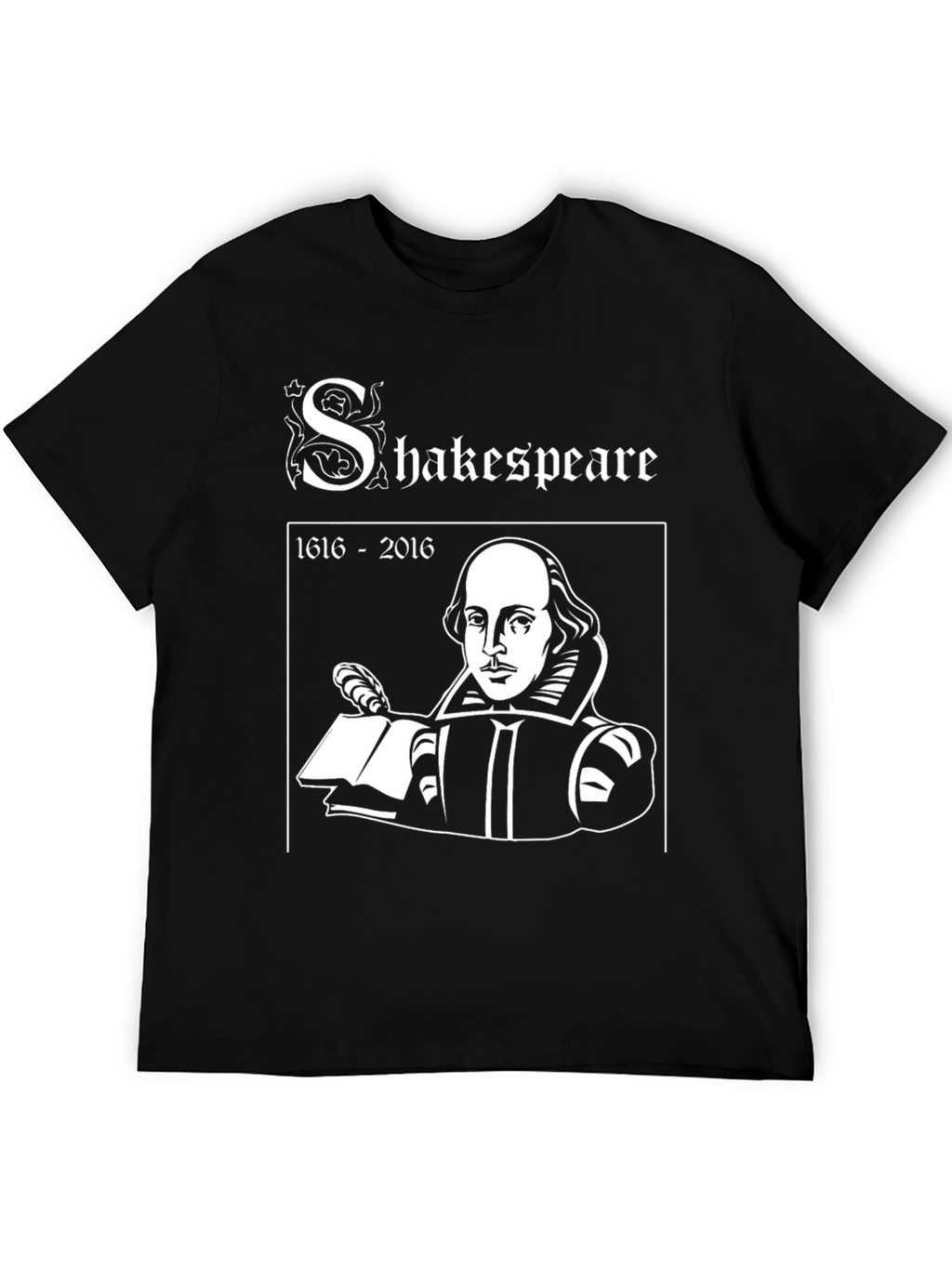 Shakespeare Tribute T-Shirt - 1616-2016