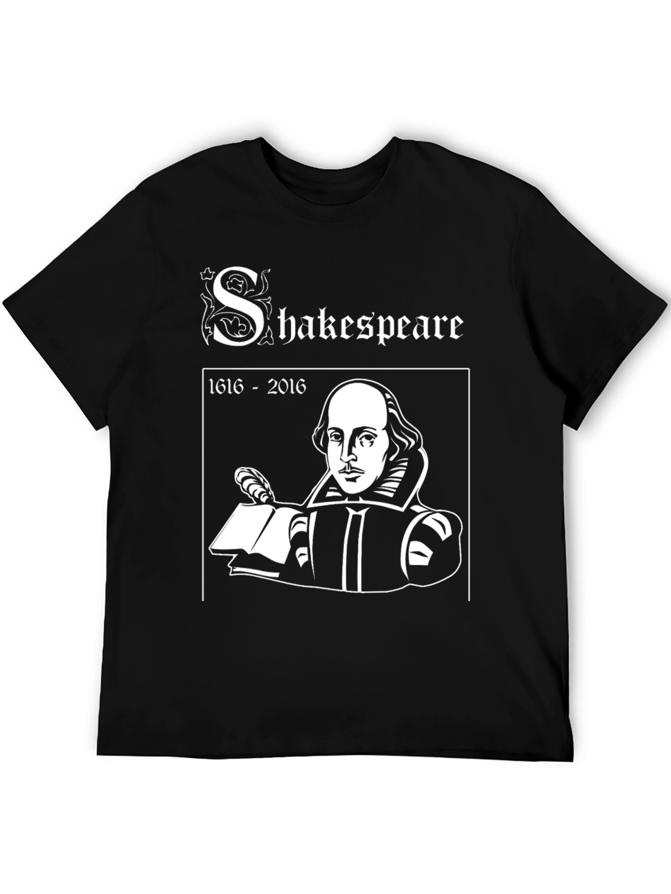 Shakespeare Tribute T-Shirt - 1616-2016