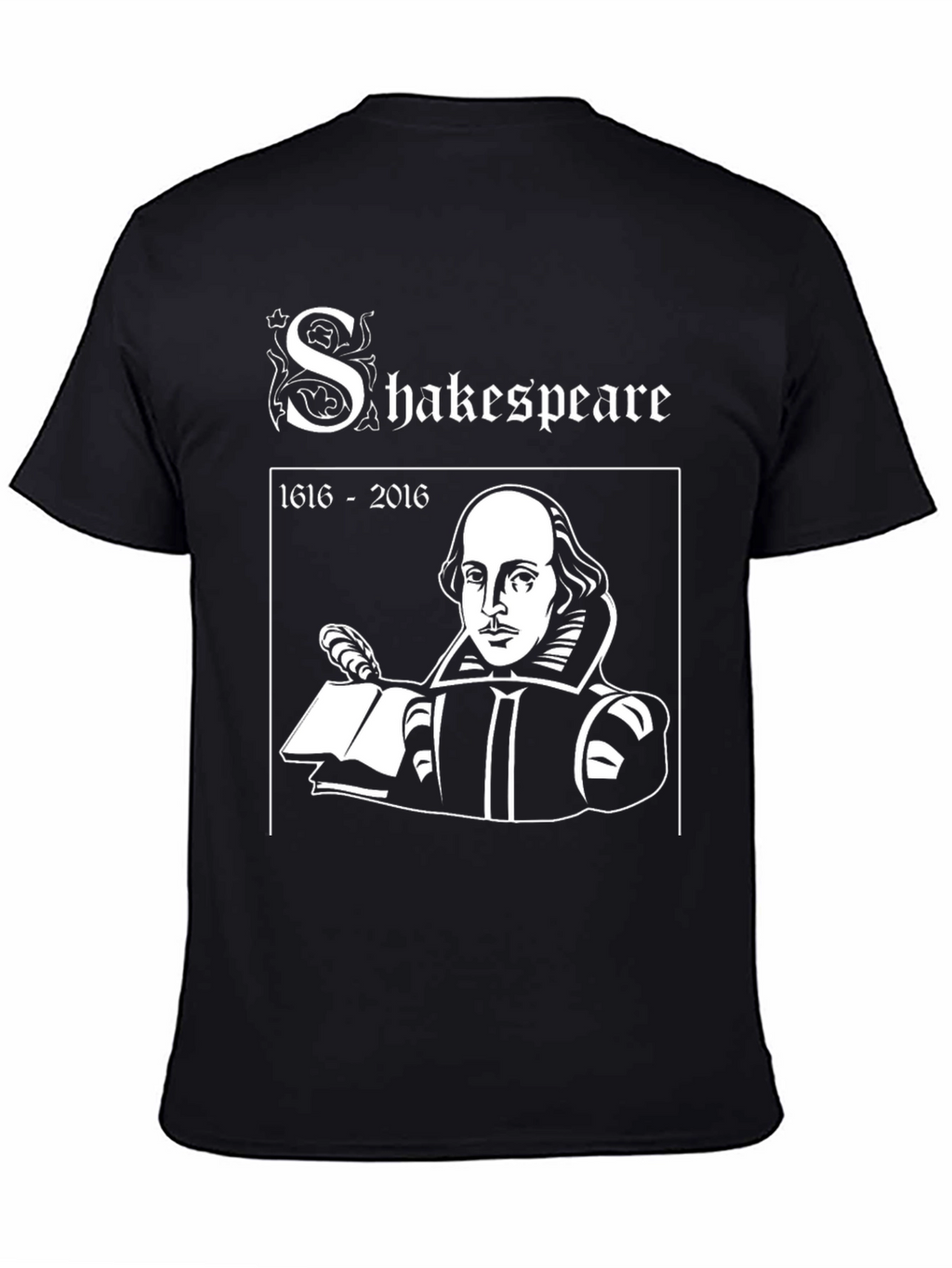Shakespeare Tribute T-Shirt - 1616-2016